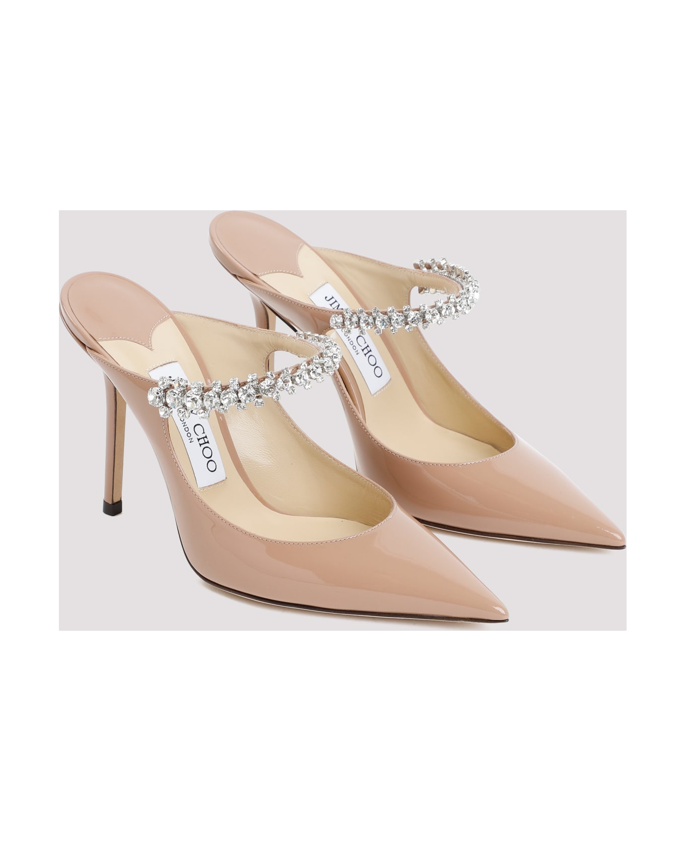 Jimmy Choo Bing 100 Sandals - Ballet Pink