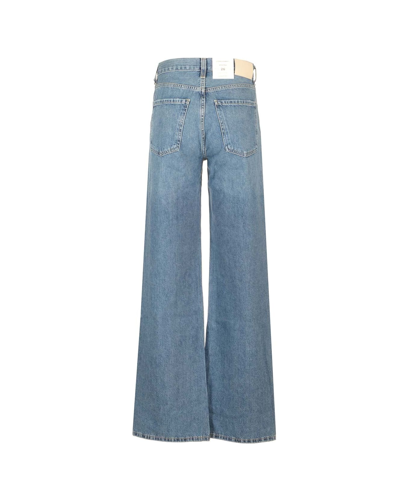 Citizens of Humanity "annina" Wide Leg Jeans - Light blue