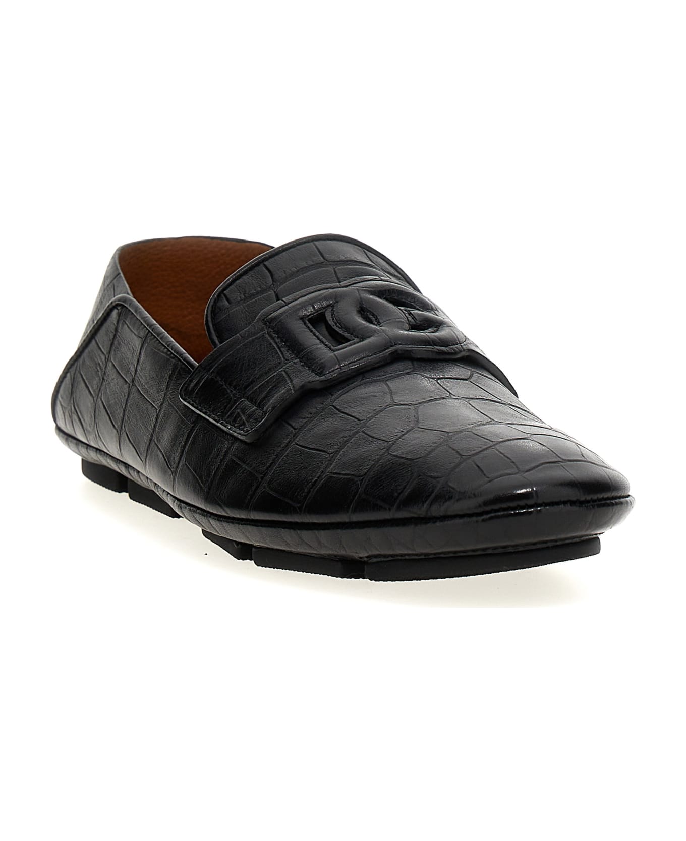 Dolce & Gabbana Driver Loafers - Black