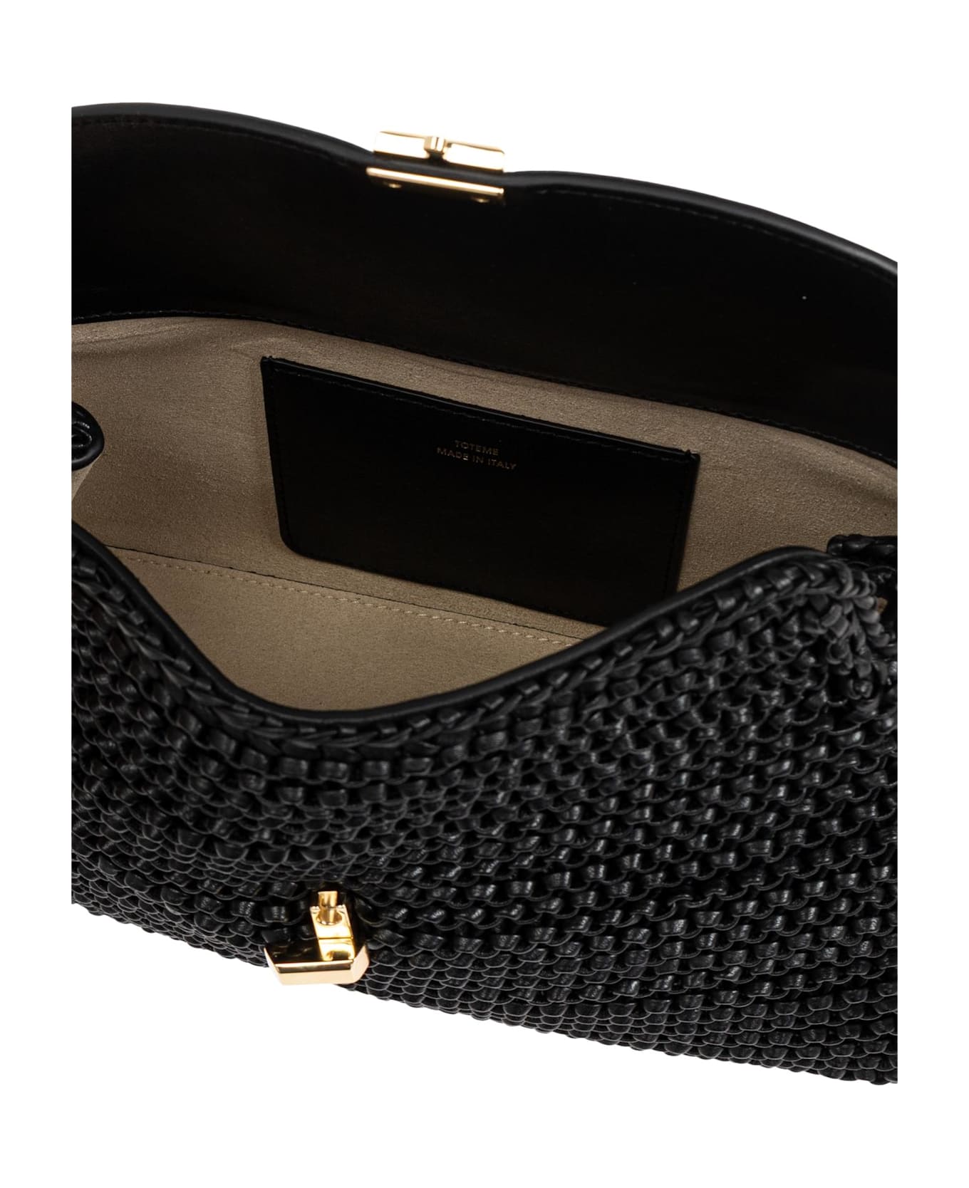 Totême Toteme Clutch T-lock - BLACK