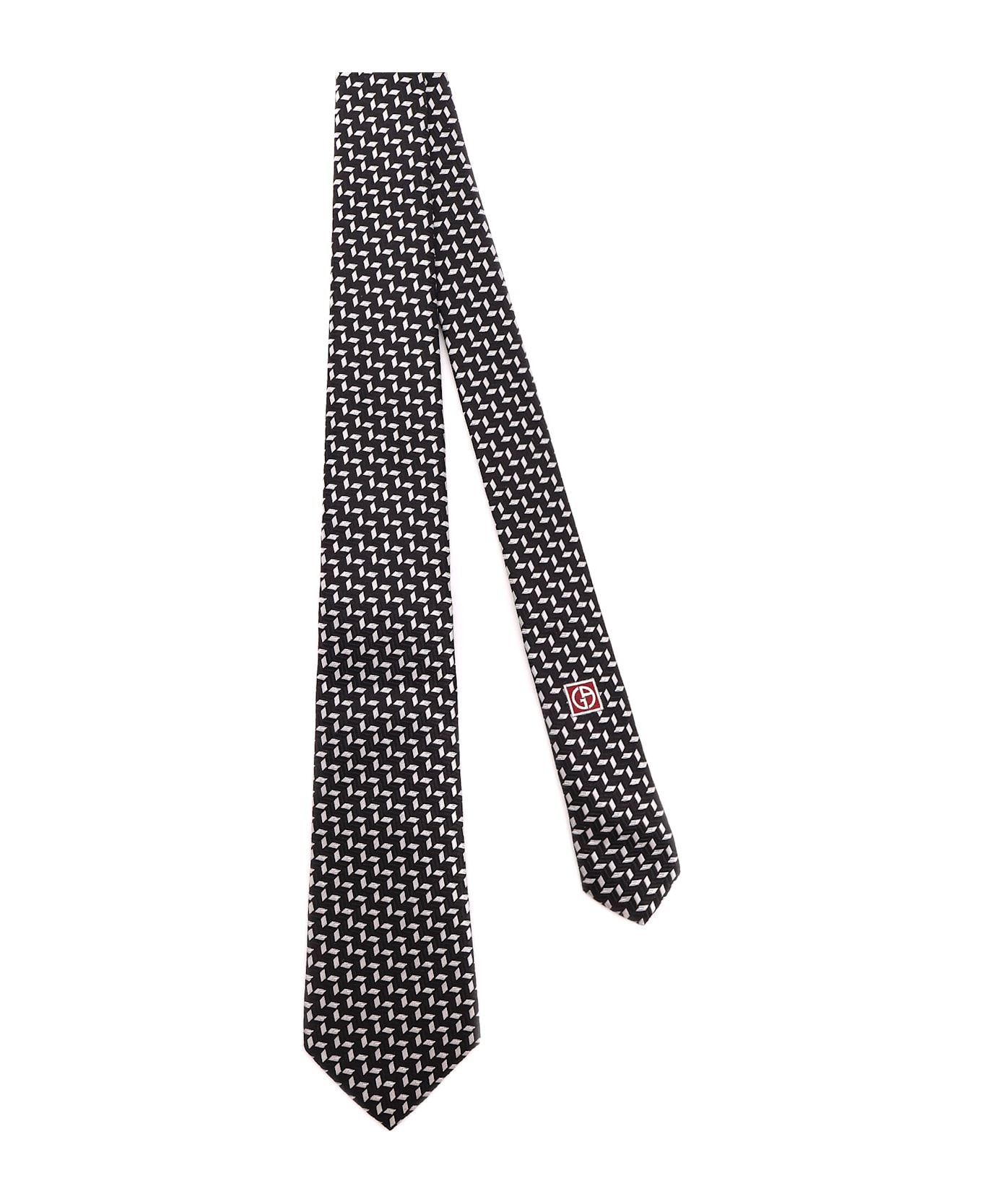 Giorgio Armani Silk Tie - Black