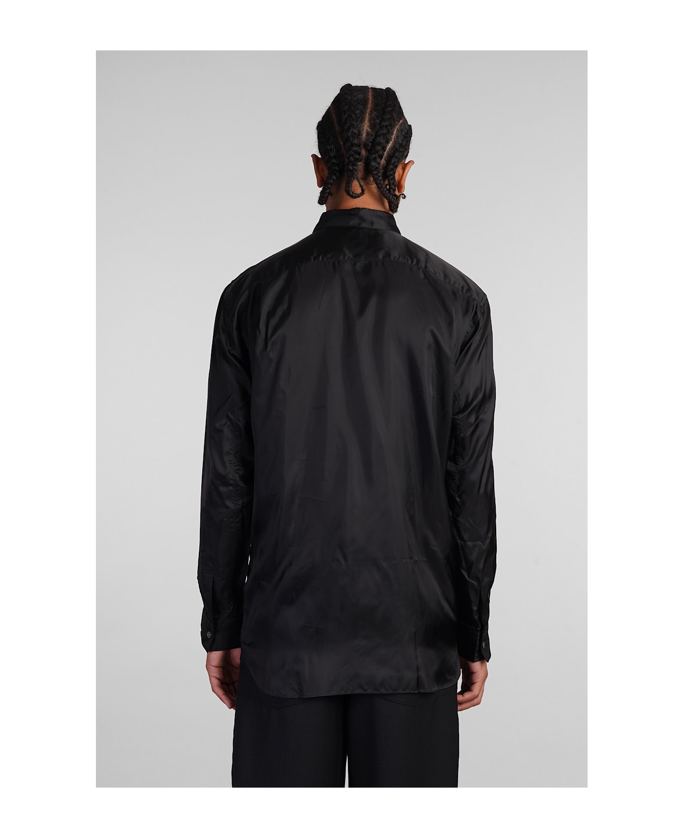 Comme des Garçons Shirt Shirt In Black Polyamide Polyester - black