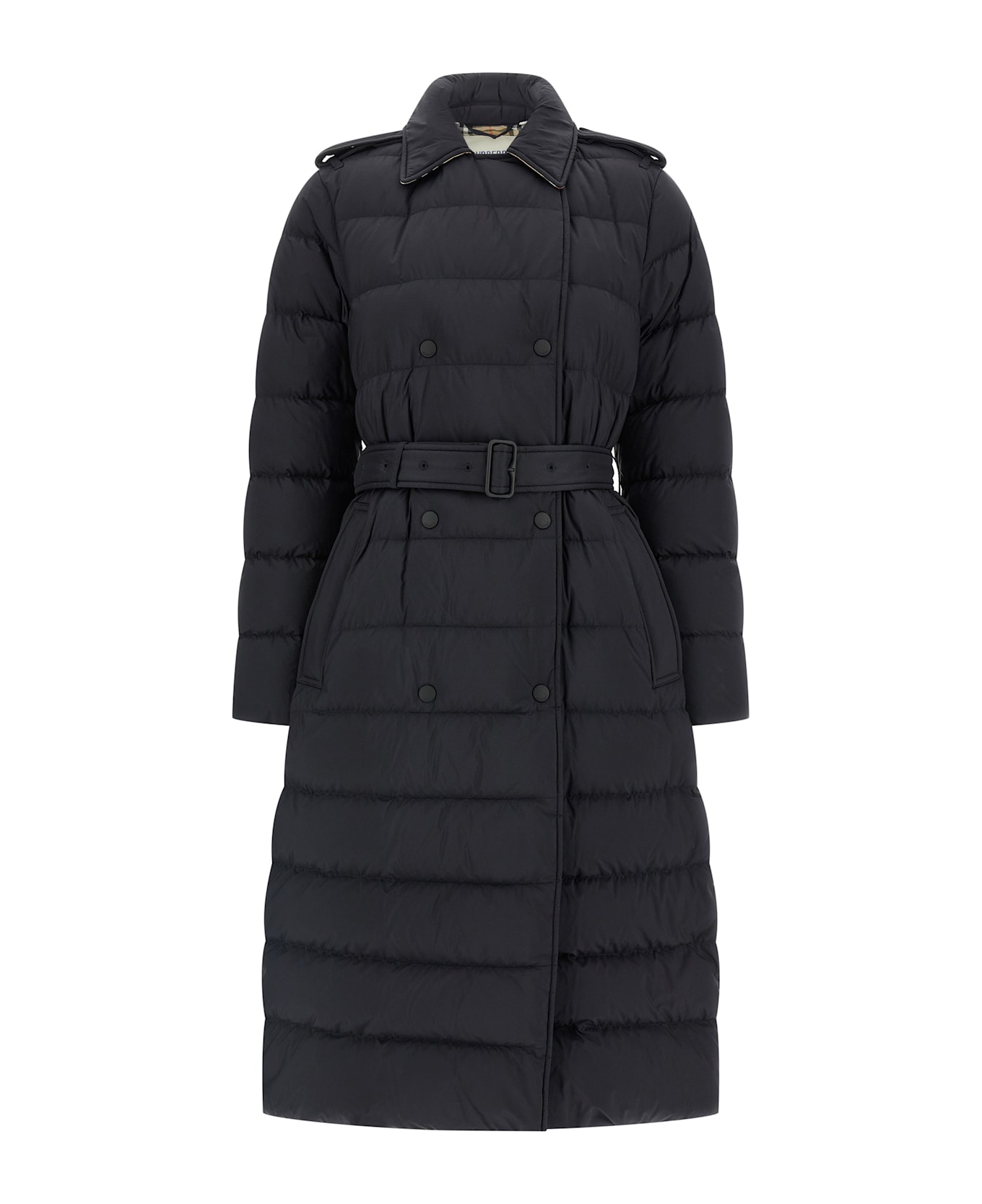 Burberry Padded Trench Coat - Black