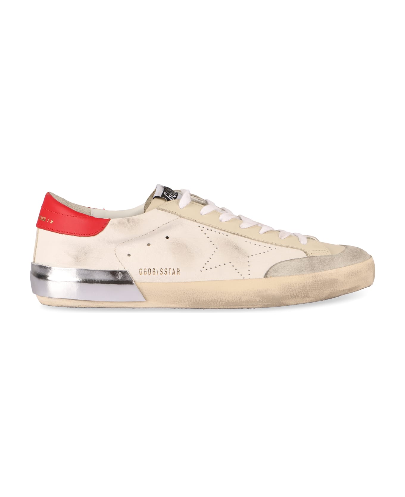 Golden Goose Super-star Leather Low-top Sneakers - White