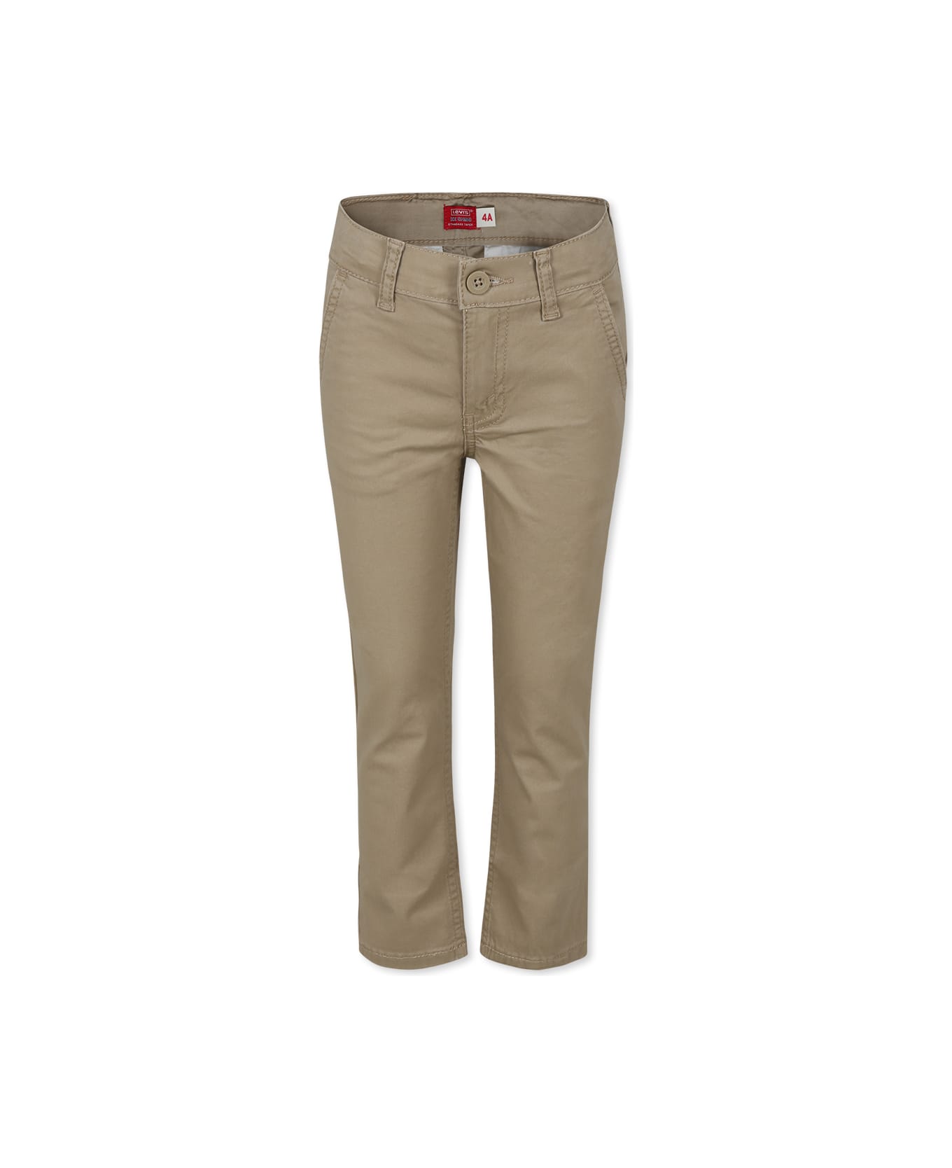 Levi's Brown Trousers For Boy With Logo - Brown