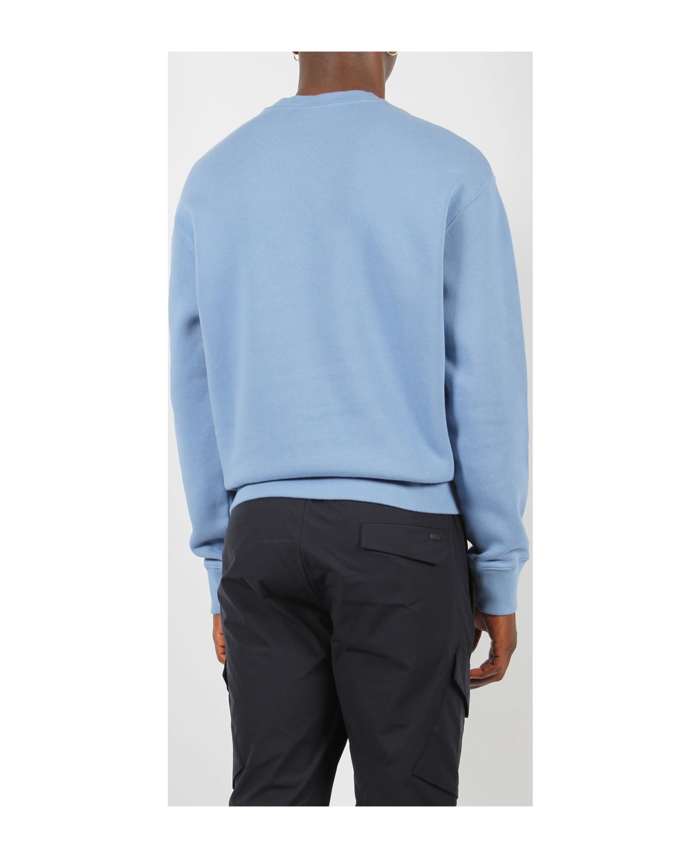 Maison Kitsuné Bold Fox Head Patch Sweatshirt - Blue