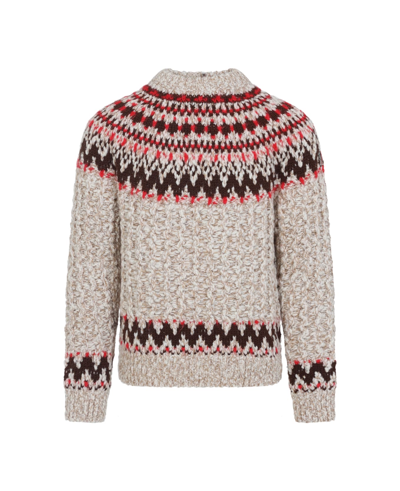 Moncler Grenoble Crew Neck - Light Beige