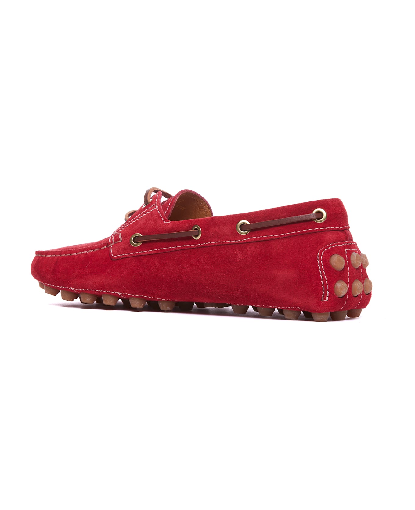 Tod's Gommino Macro 52k Loafers - Red