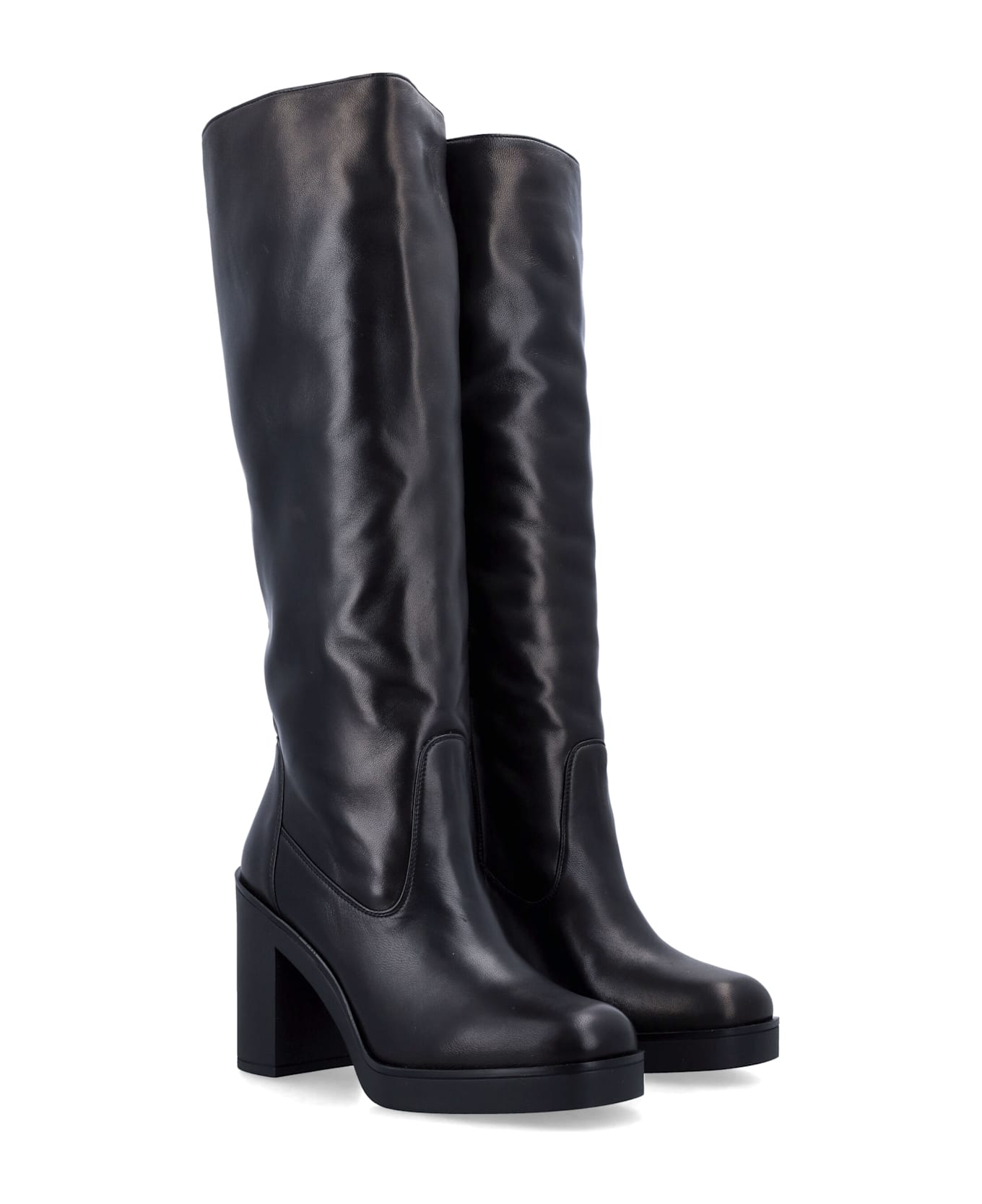 Stuart Weitzman Bethenny 80 Boot - BLACK