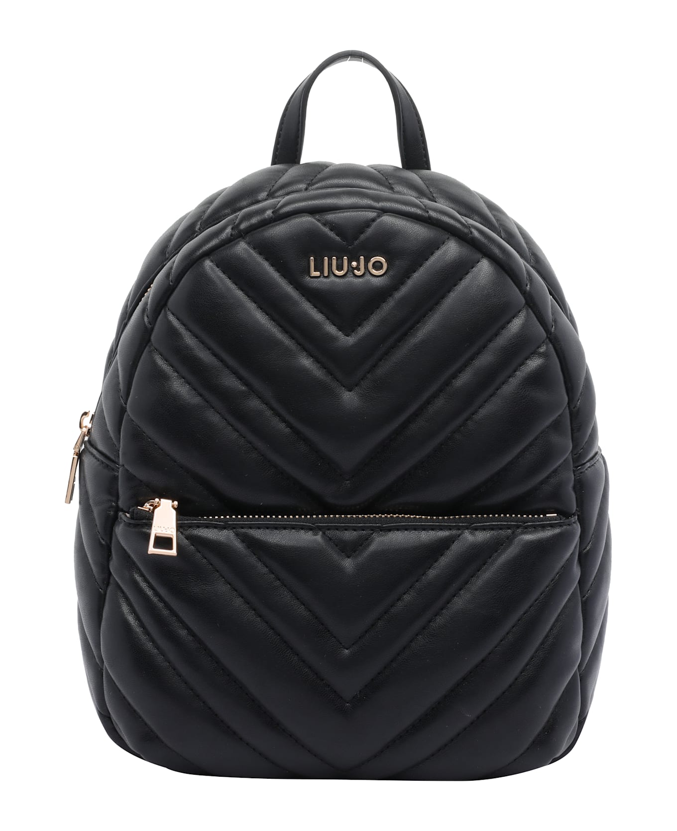 Liu-Jo Logo Backpack - Black