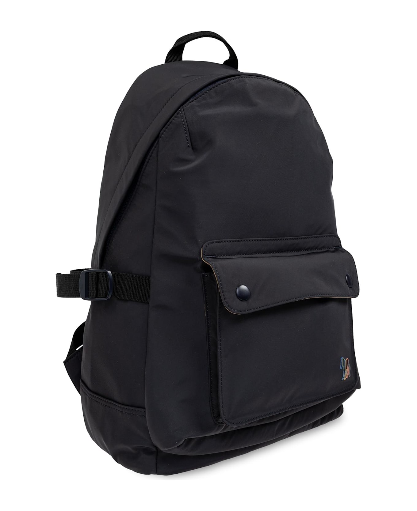 Paul Smith Backpack With Logo - BLUE