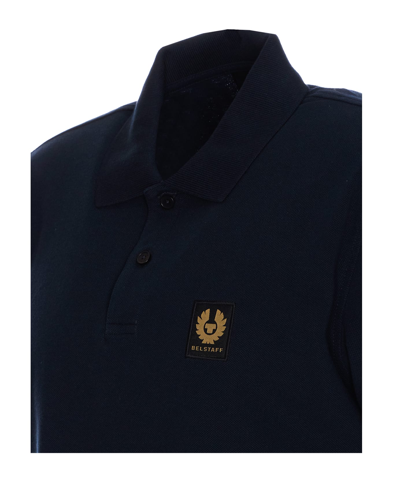 Belstaff Logo Polo - BLUE