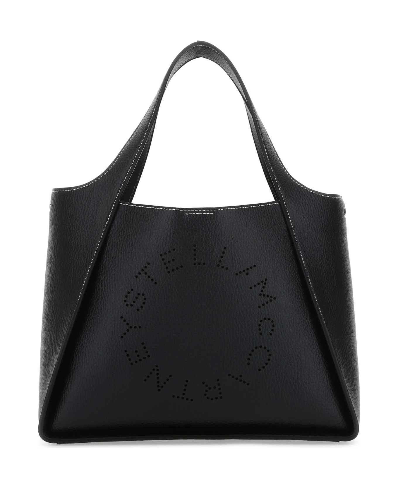 Stella McCartney Black Alter Mat Stella Logo Shoulder Bag - 1000