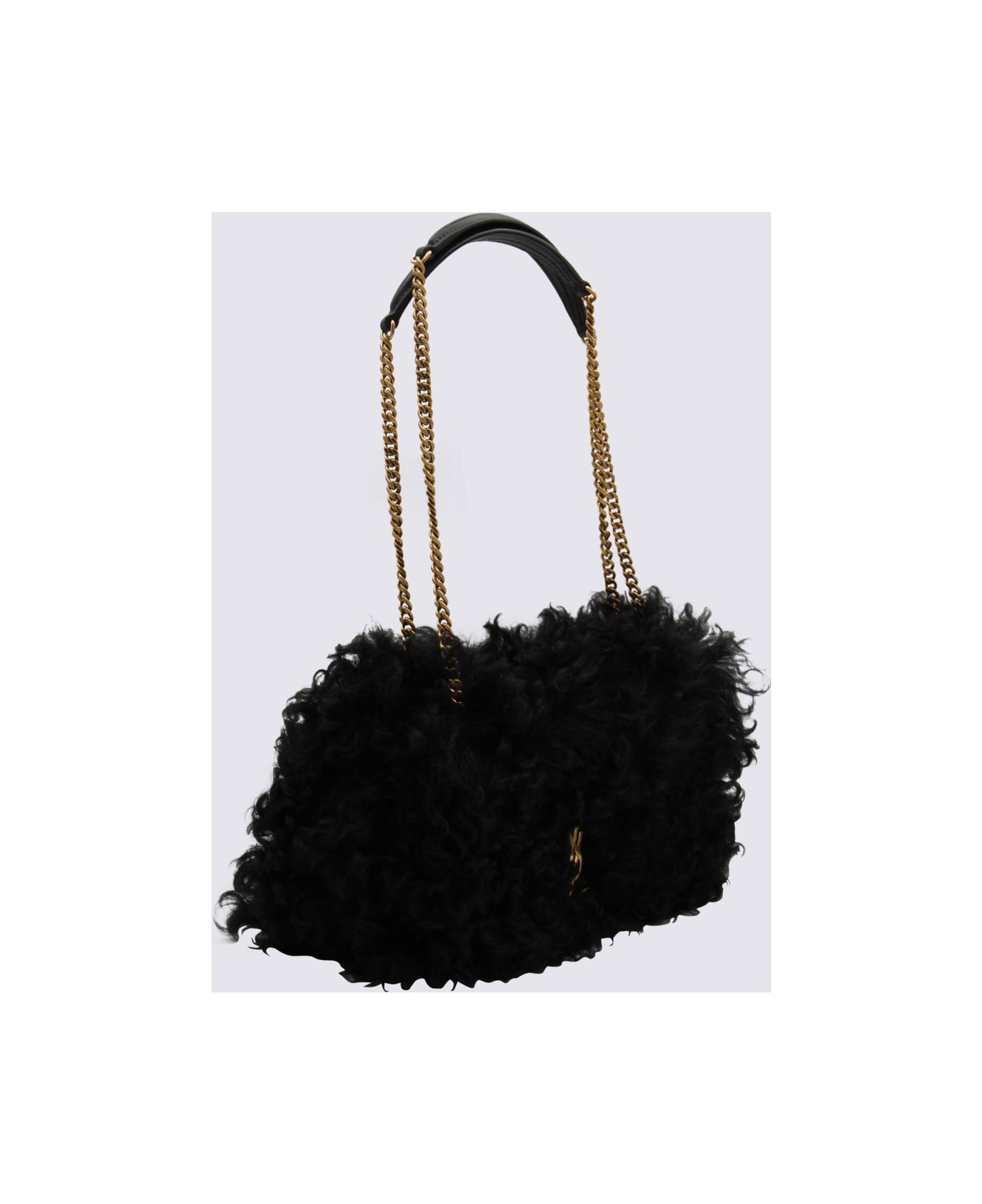 Saint Laurent Black Jamie Medium Shoulder Bag - Black