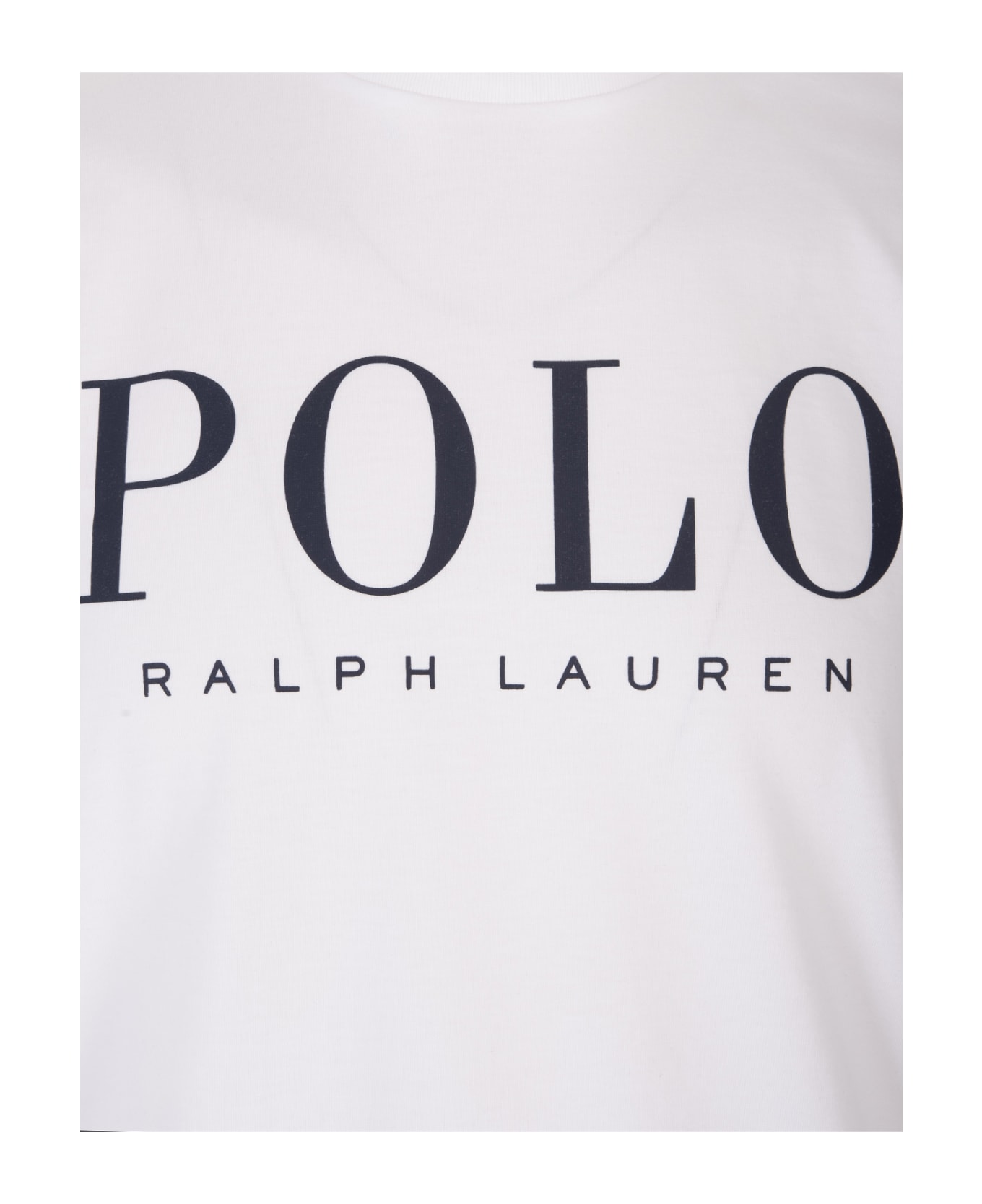 Polo Ralph Lauren White Polo Custom Slim-fit T-shirt - Bianco