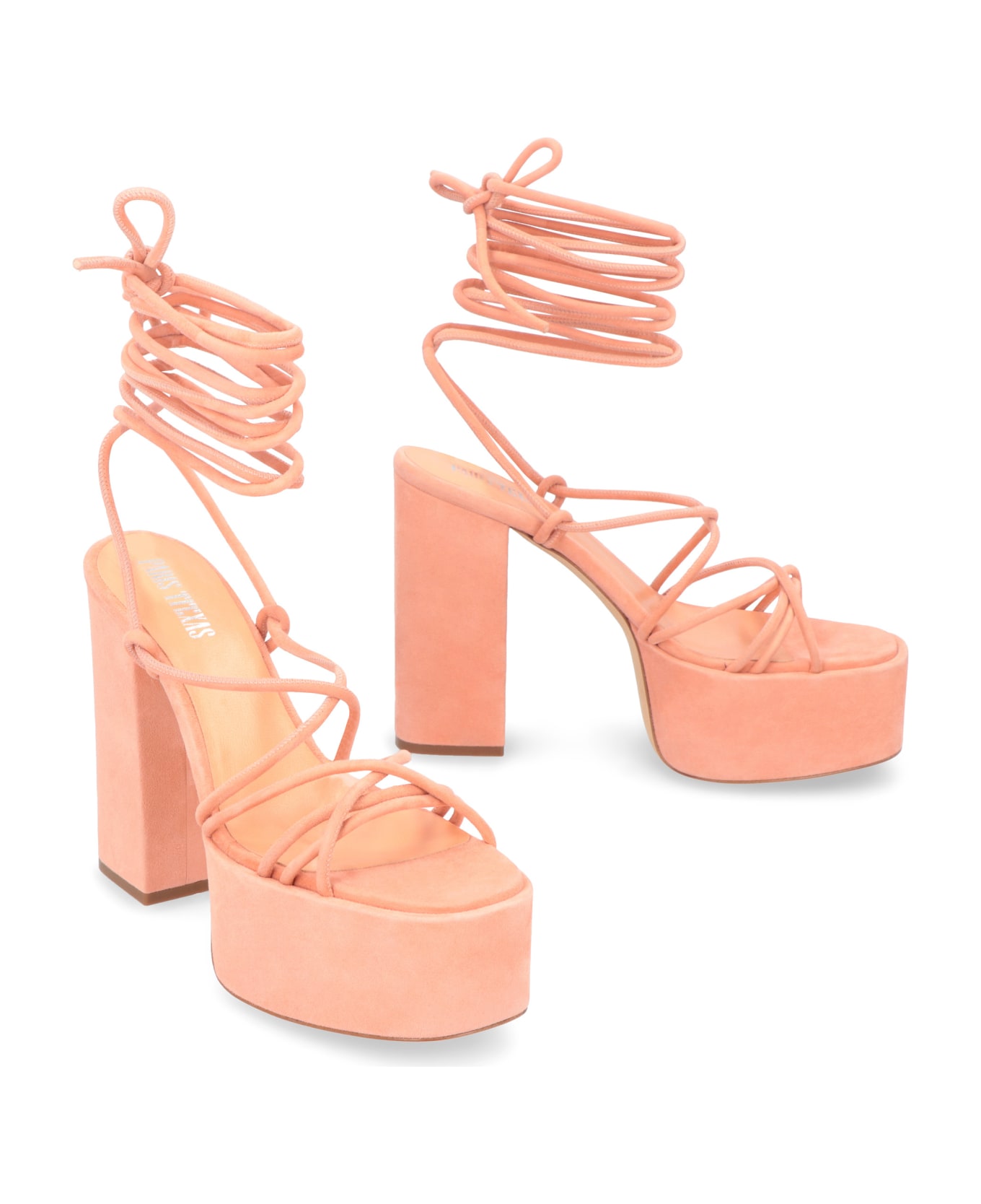 Paris Texas Malena Suede Sandals - Pink