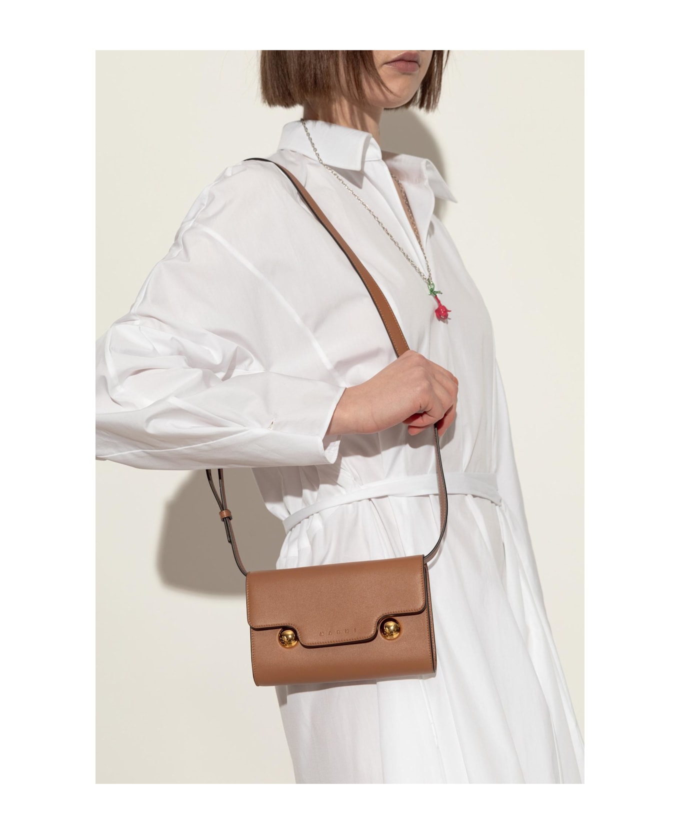 Marni Shoulder Bag 
trunkaroo
 - Tobacco