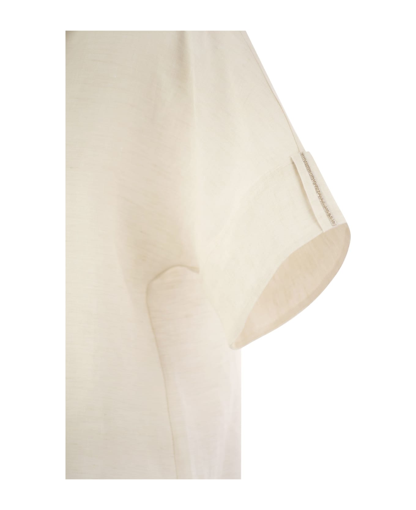 Peserico Pure Linen Shirt - Cream