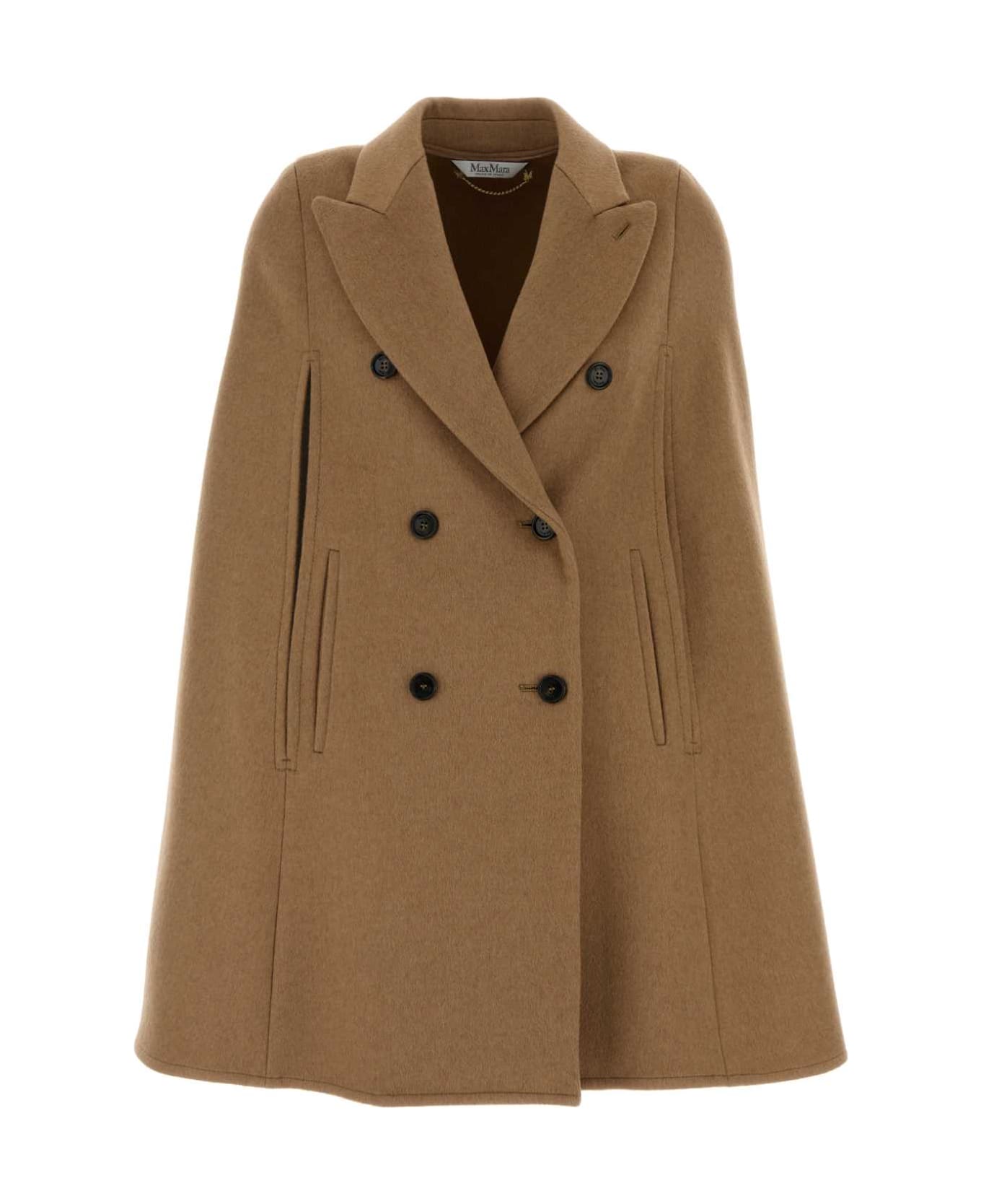 Max Mara Camel Pordoi Cape - CAMMELLO