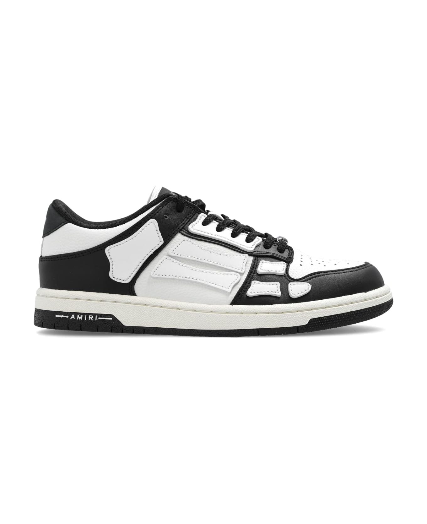 AMIRI 'skel Top Low' Sneakers - BLACK