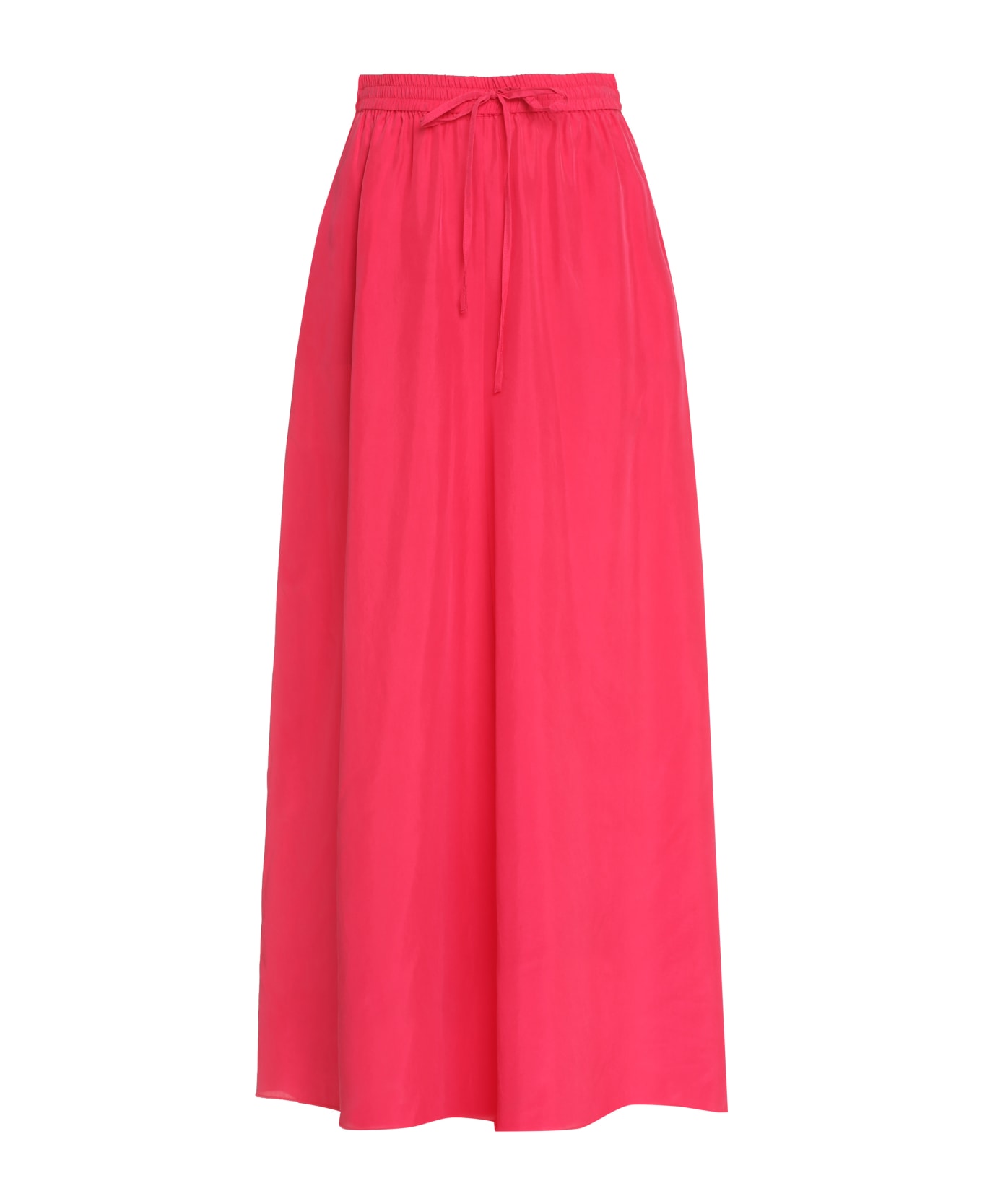 Parosh Silk Maxi Skirt - Fuchsia スカート