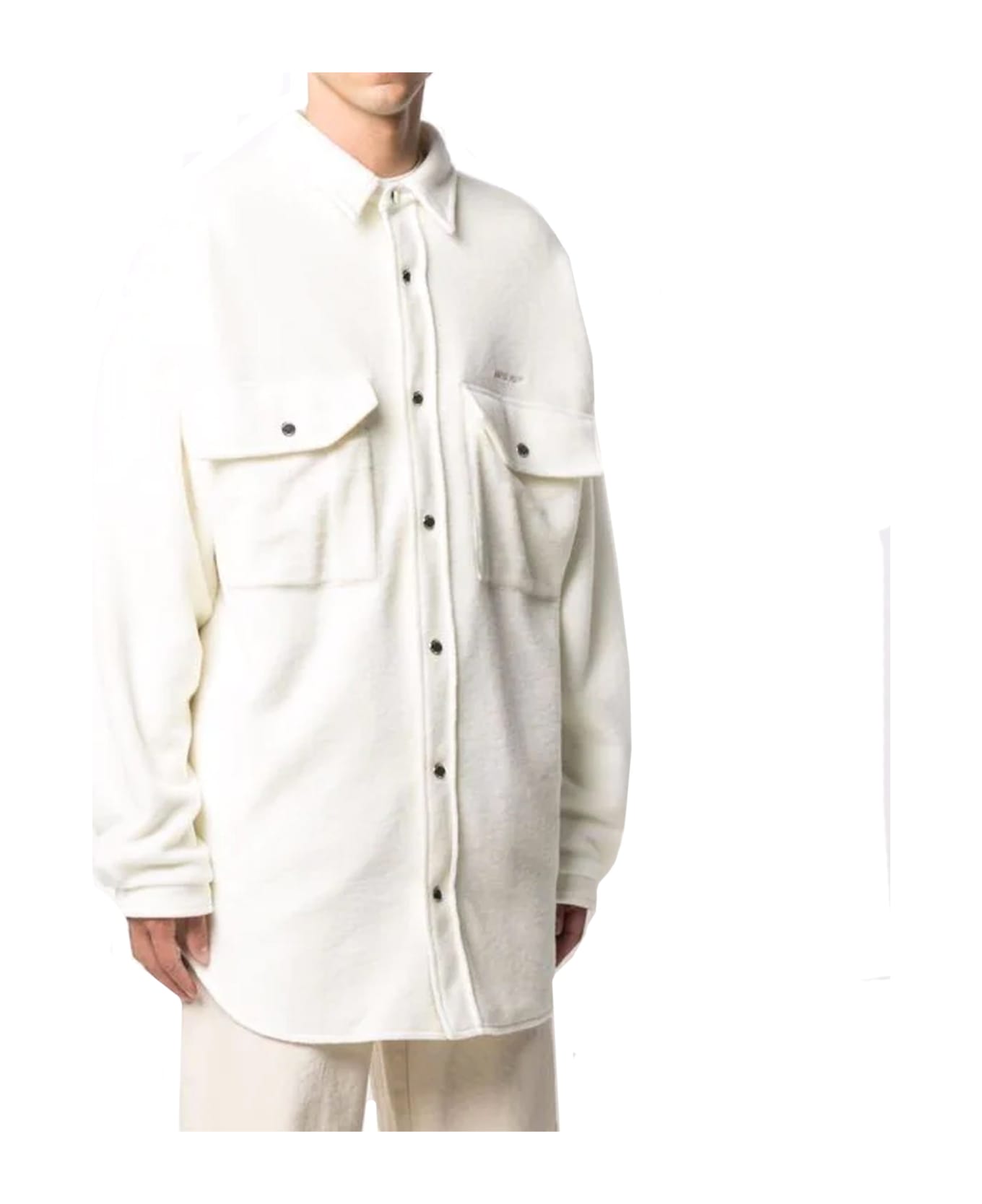 AMBUSH Logo Shirt Jacket - White ジャケット
