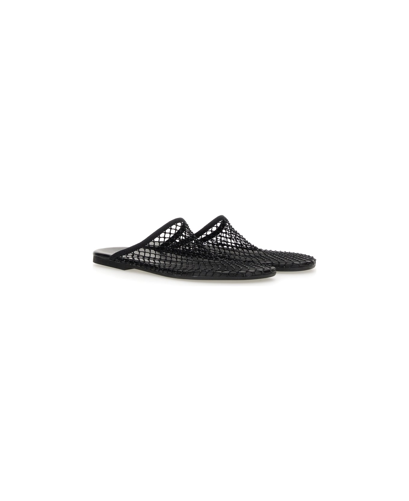 Alysi Sabot In Mesh - BLACK