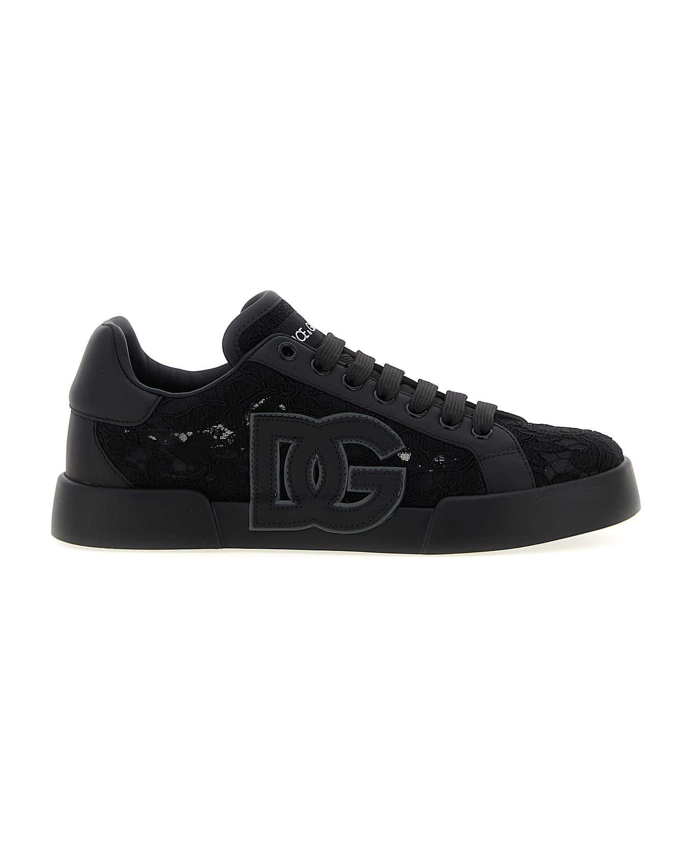 Dolce 
Gabbana 
portofino Light Strobel
 Sneakers - Black  