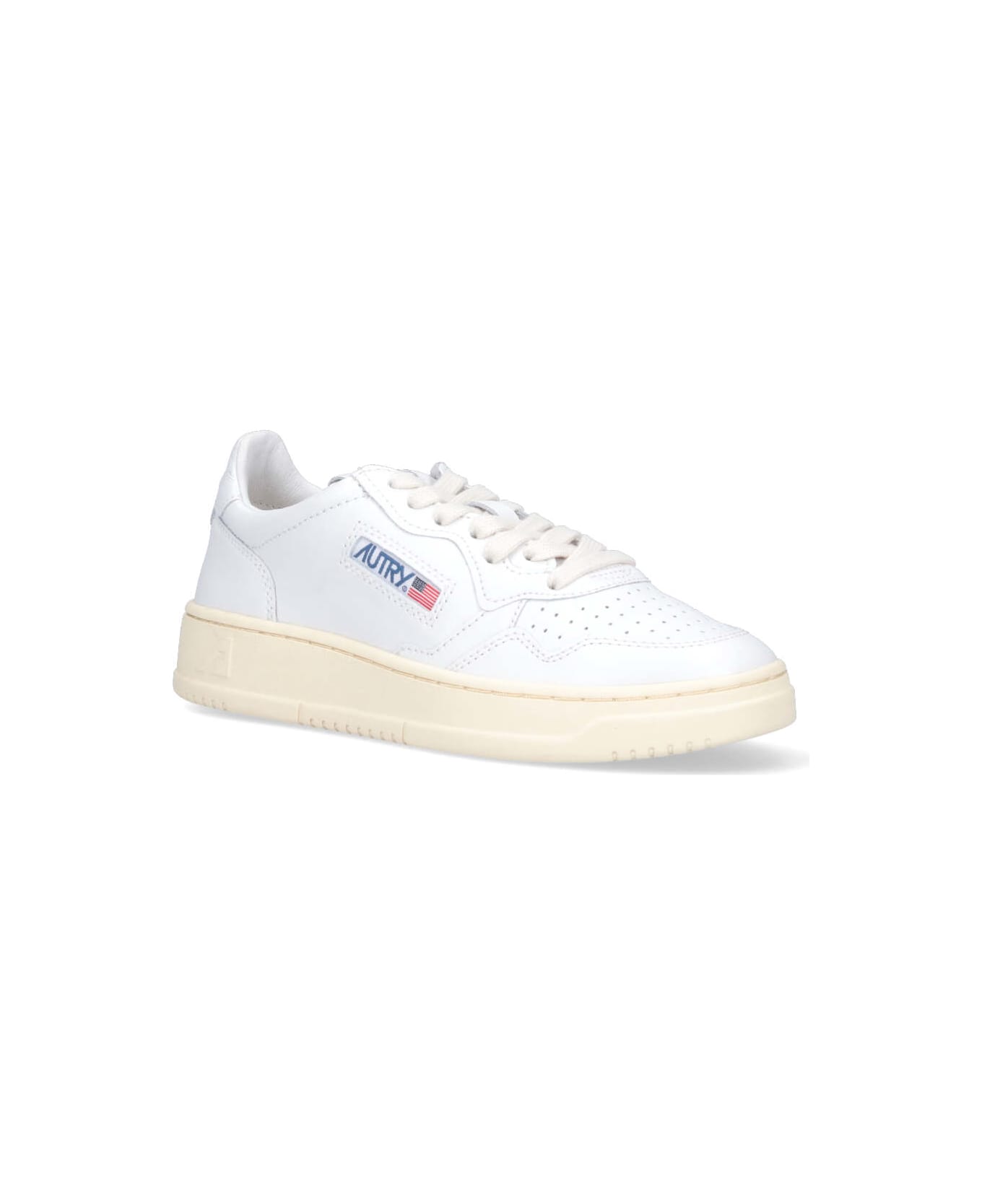 Autry 'medialist' Low Sneakers - White
