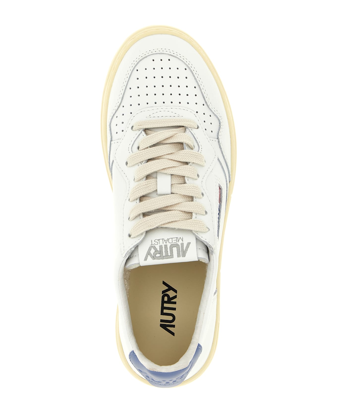 Autry 'medalist Low' Sneakers - Light Blue