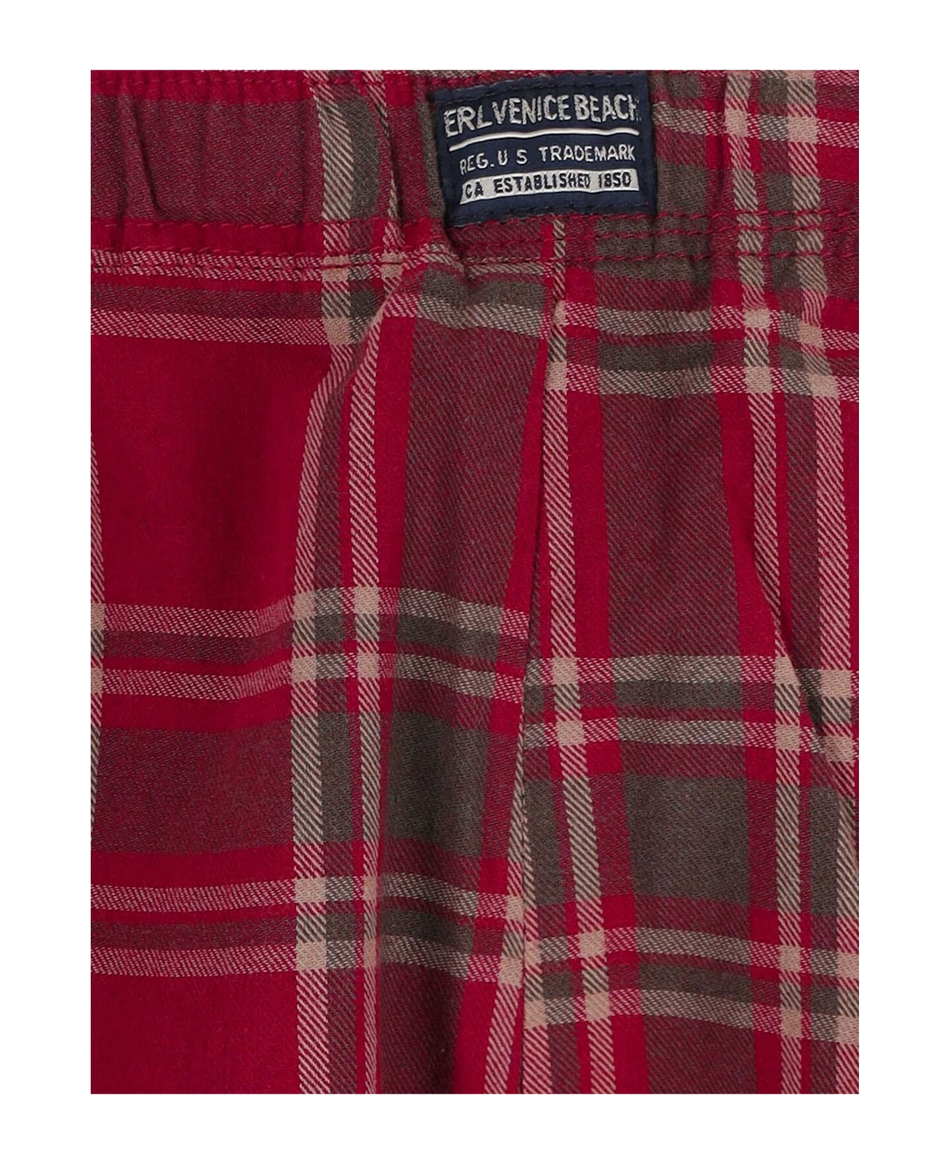 ERL 
pajama
 Plaid Pants - Red