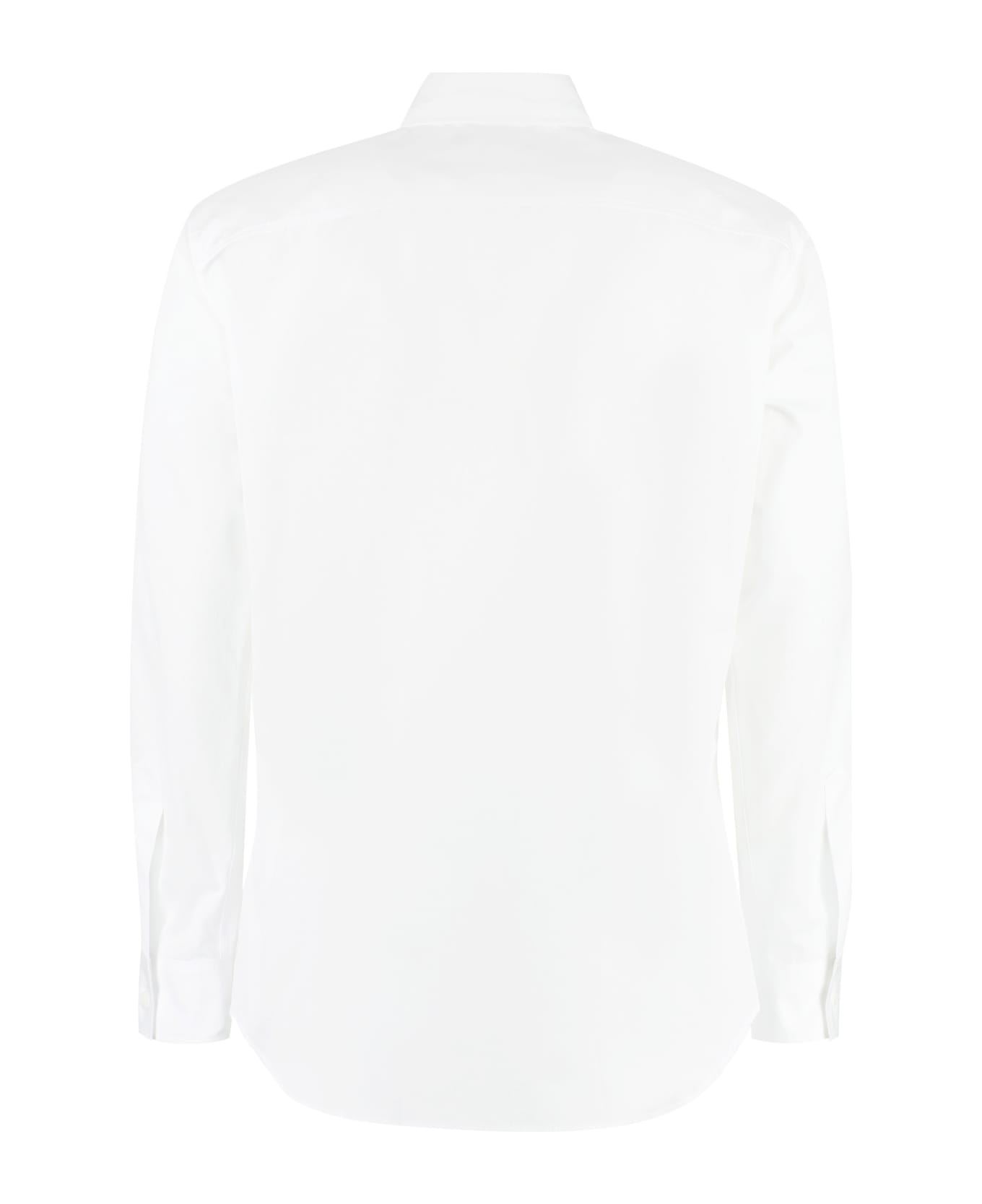 Dsquared2 Long Sleeve Cotton Shirt - White