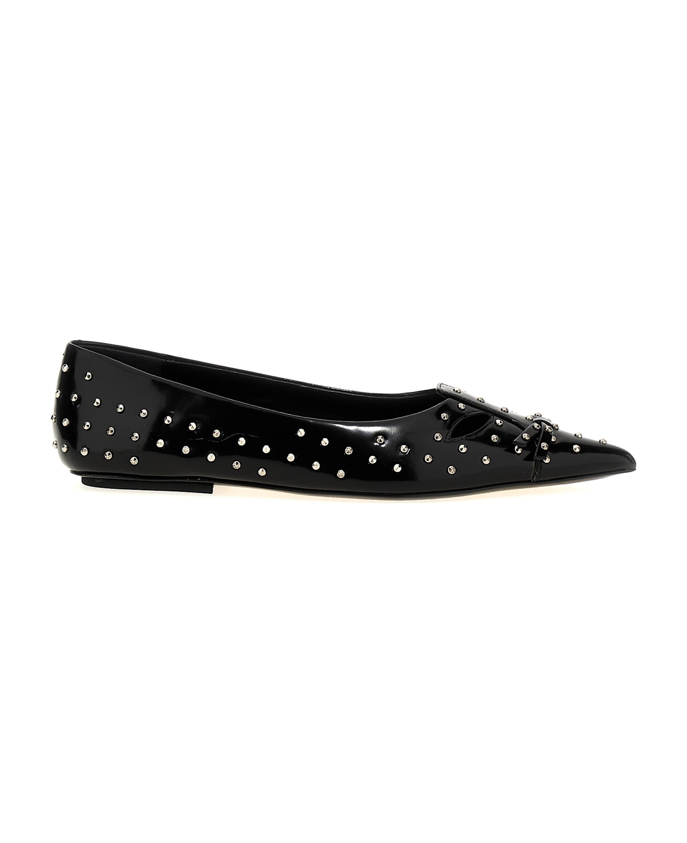 Marc Jacobs The Glam Studs Kat Ballet Flats - Black