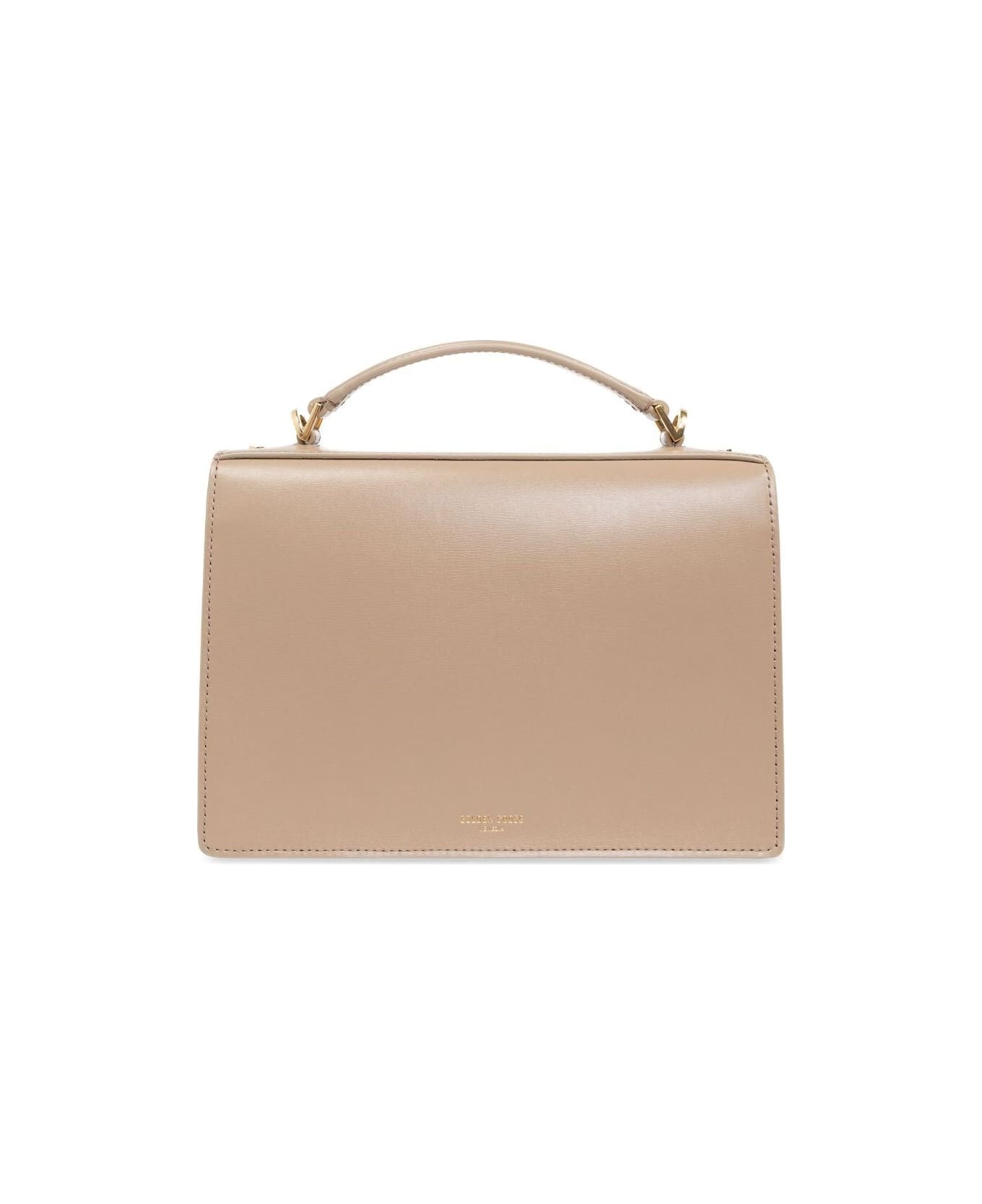 Golden Goose Venezia Leather Crossbody Bag - Cappuccino