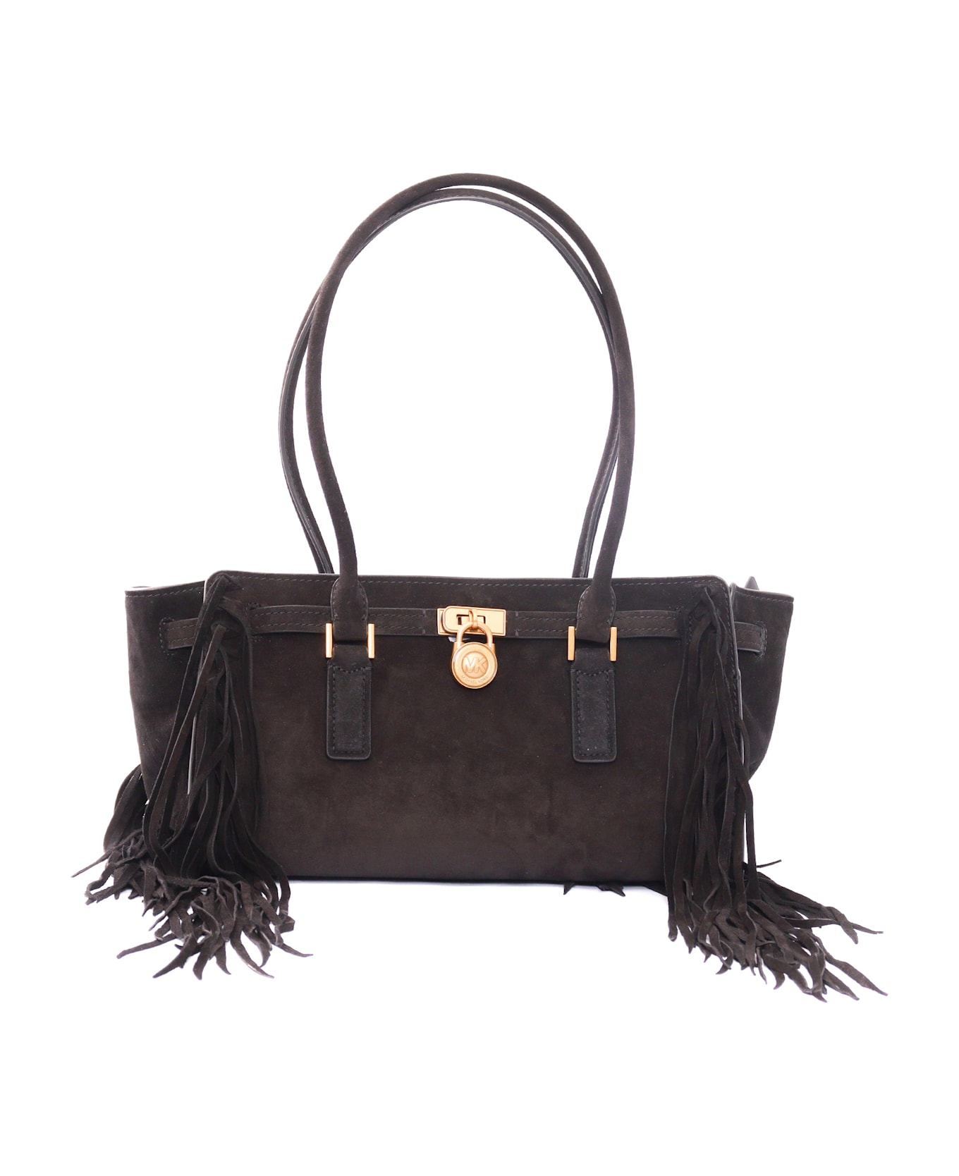 Michael Kors Sm Ew Shoulder Tote - BLACK