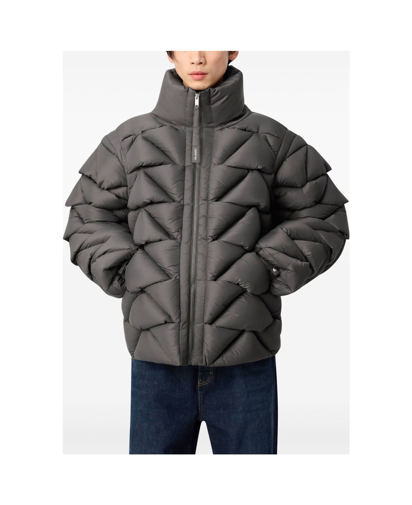 Axel Arigato Quilted Down Jacket - Grey