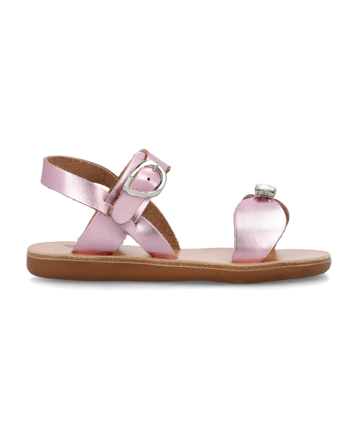 Ancient Greek Sandals Little Poppy Sandals - METAL PINK