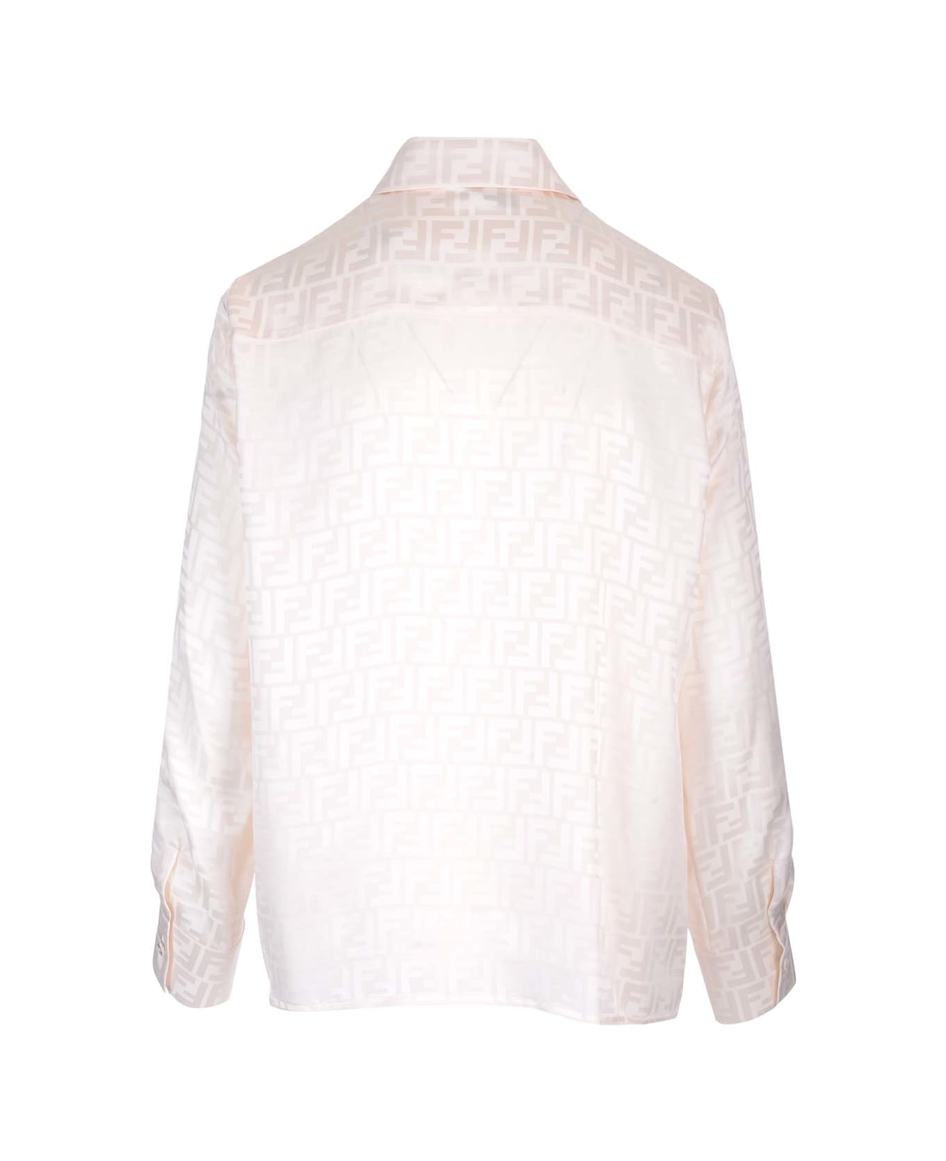 Fendi Silk Shirt - Beige