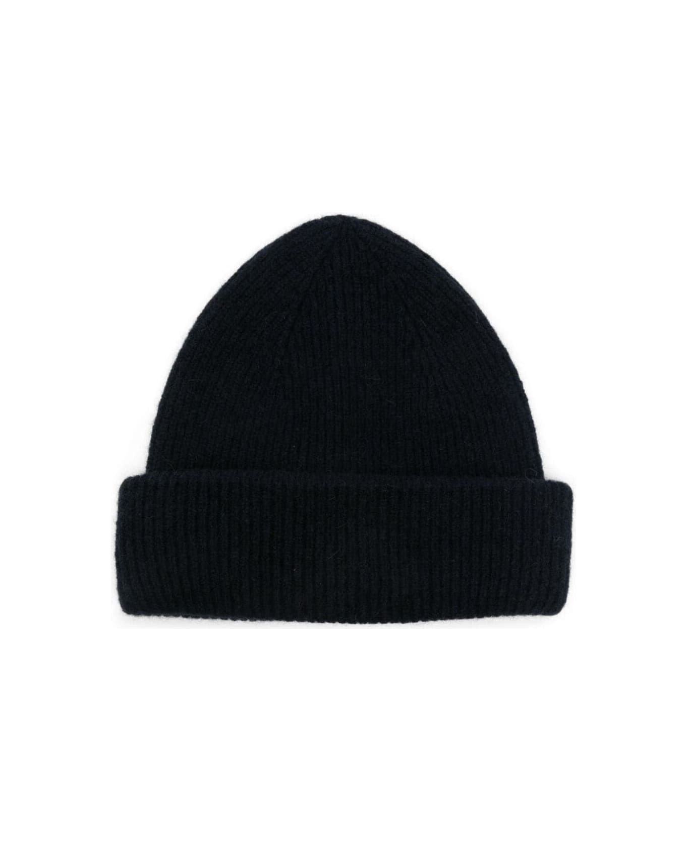 Nuur Wool Hat Double Flap - Navy