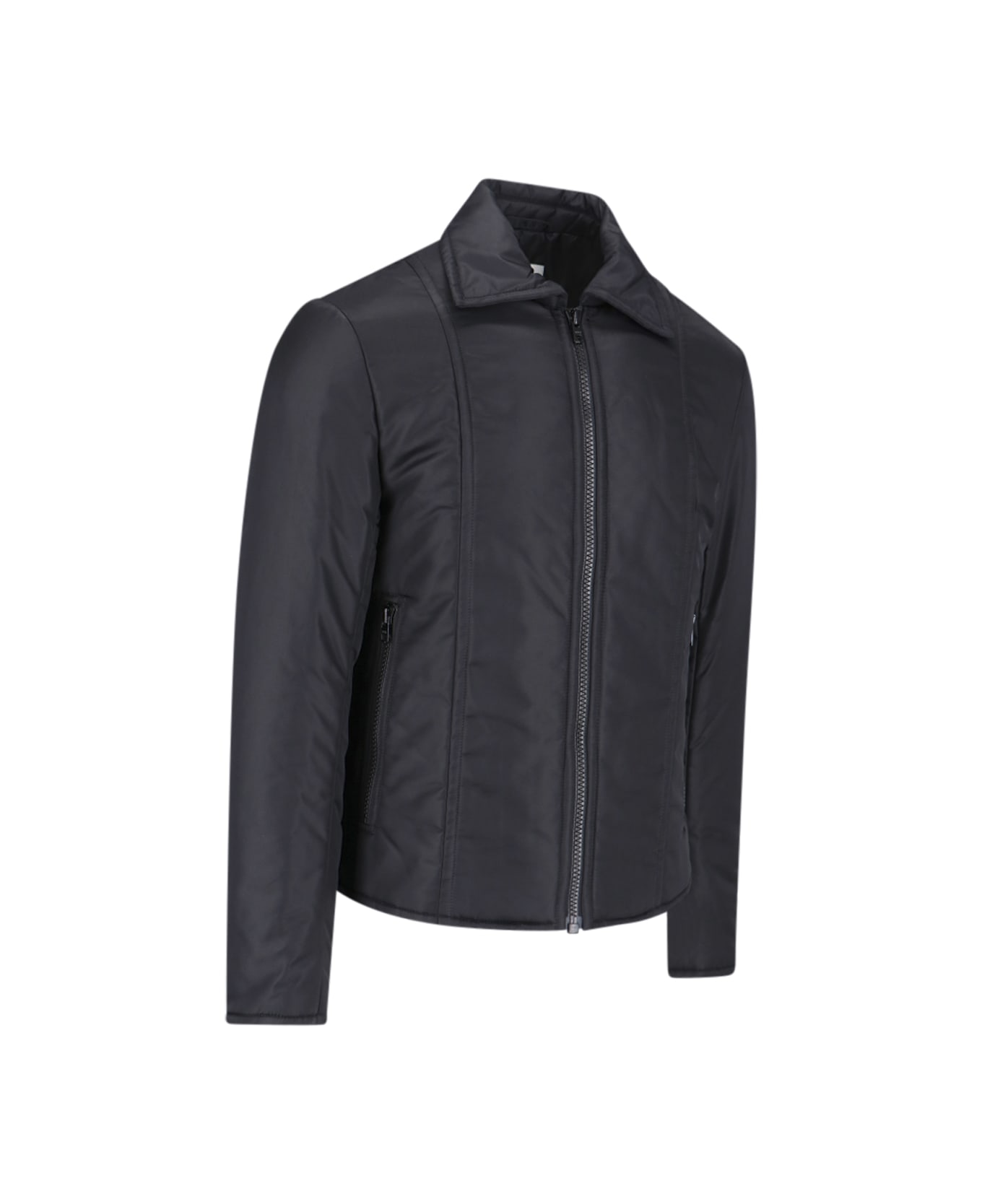 MM6 Maison Margiela Lightweight Jacket - Black レザージャケット