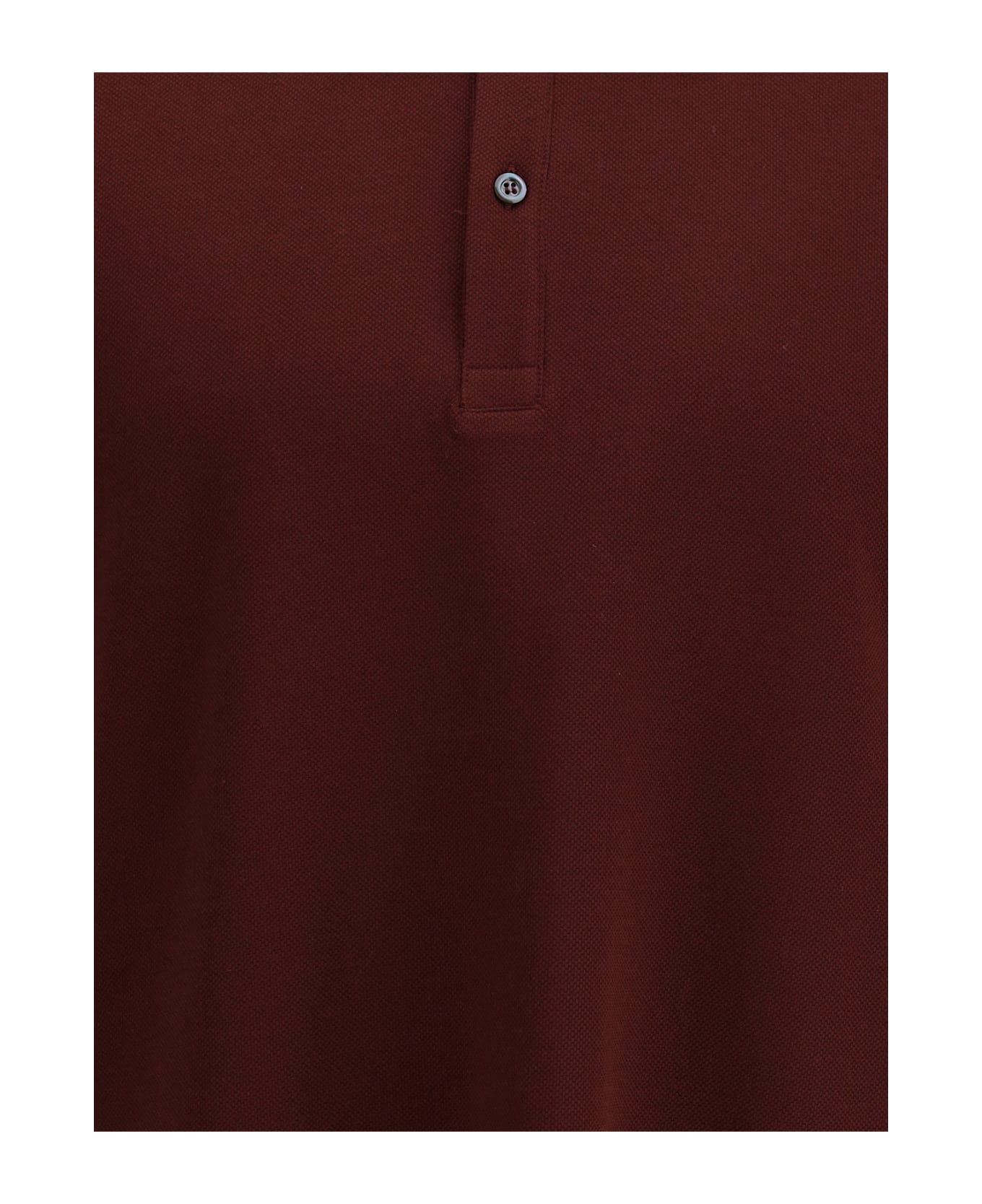 Alexander McQueen Polo With Striped Detail