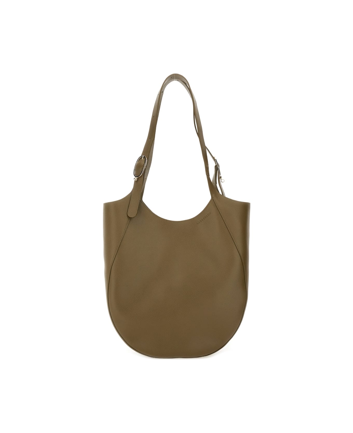 Longchamp Xl "le Foulonné" Shopping Bag - GREY