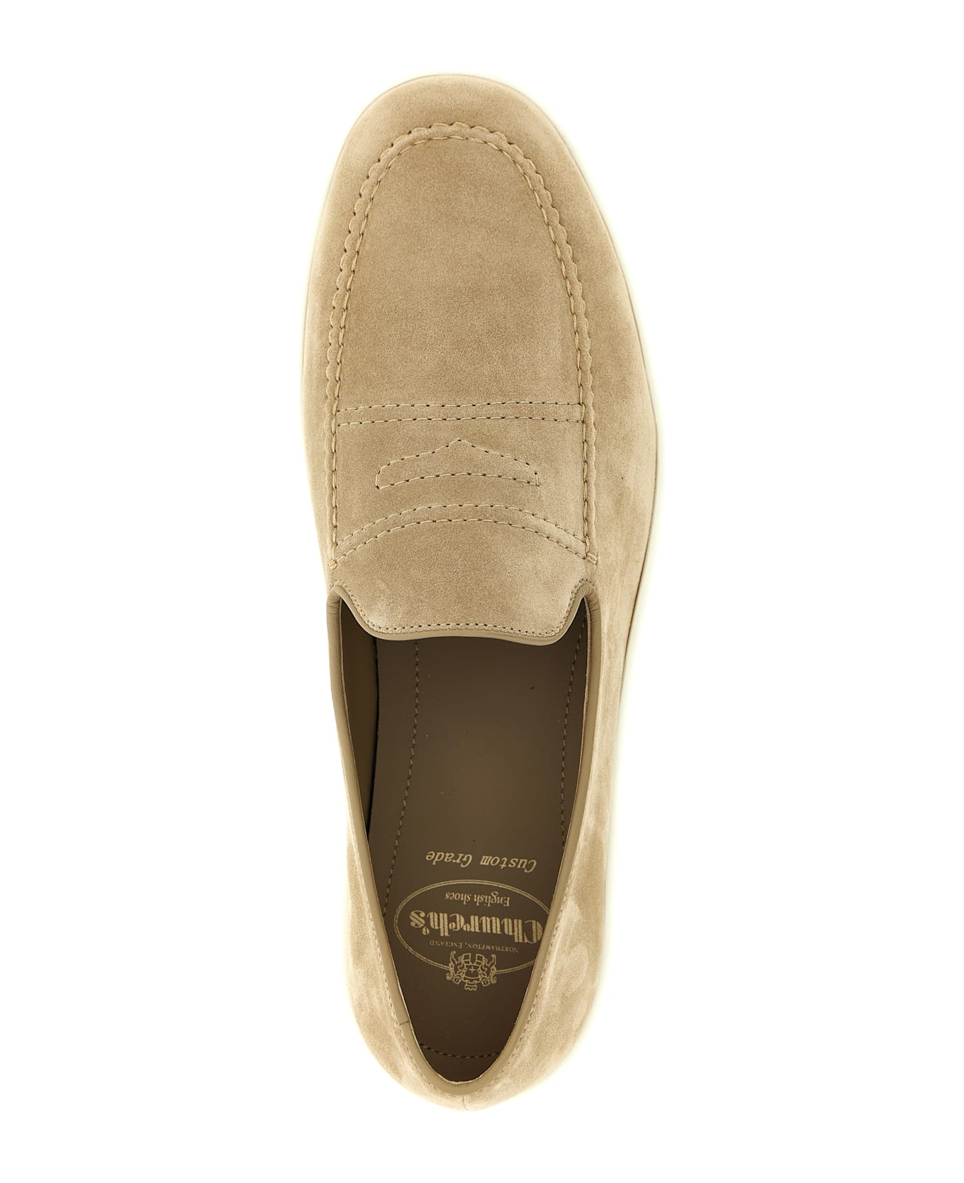 Church's Suede Loafers - Beige
