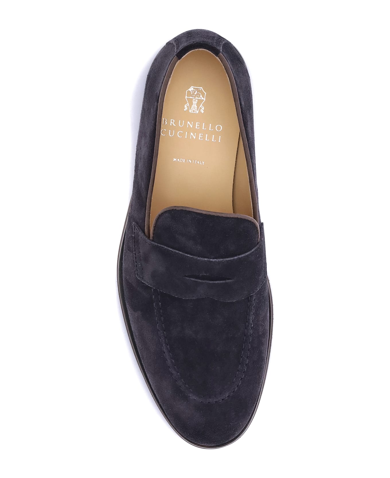Brunello Cucinelli Suede Loafers