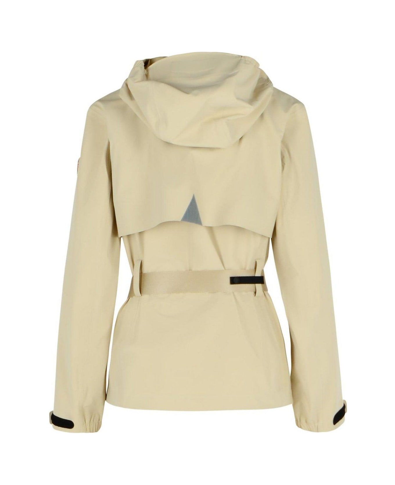 Moncler Grenoble Fex Hooded Shell Jacket - Beige