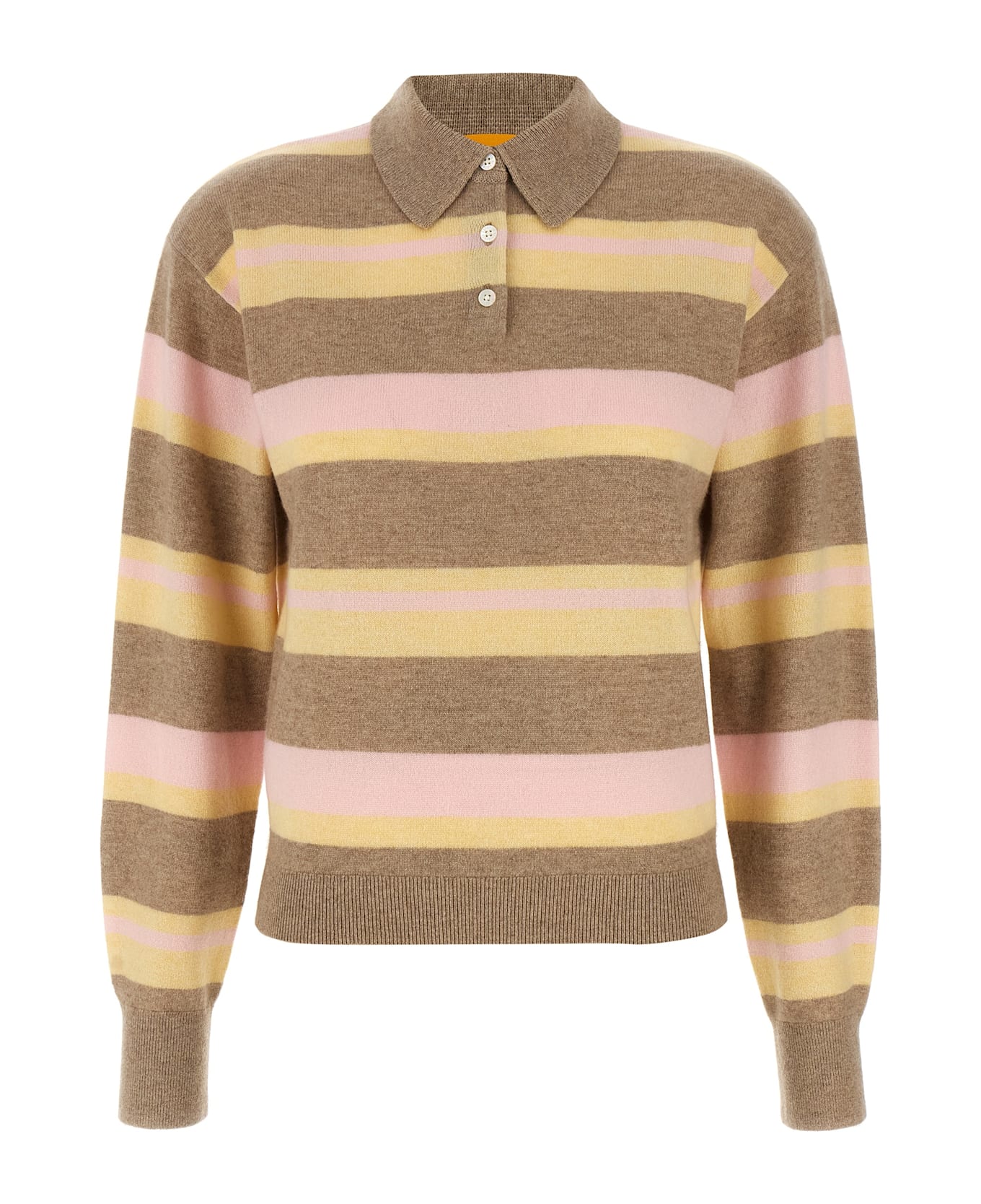 Guest in Residence 
collegiate Stripe
 Polo Shirt - Multicolor