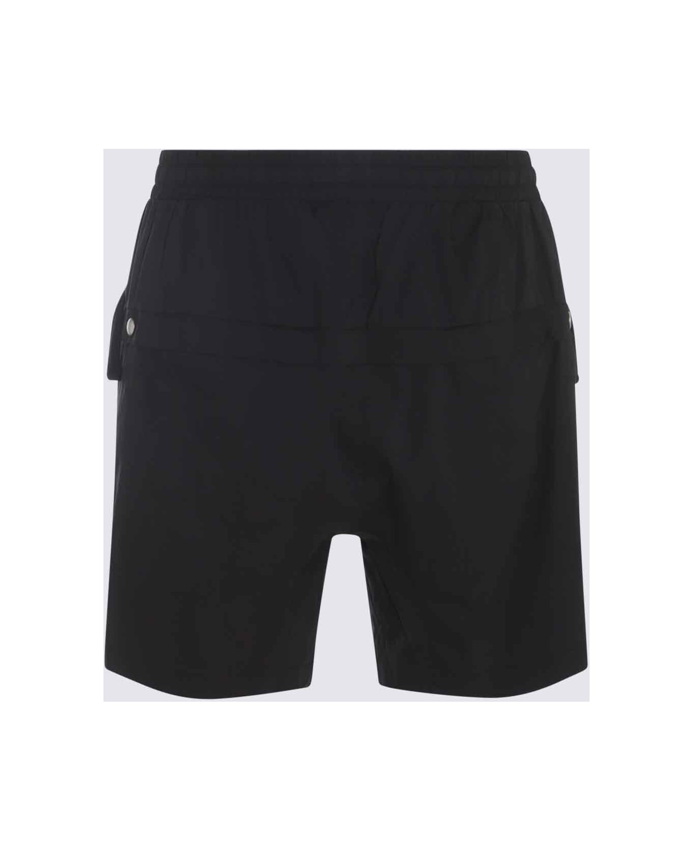 Thom Krom Black Cotton Shorts - Black