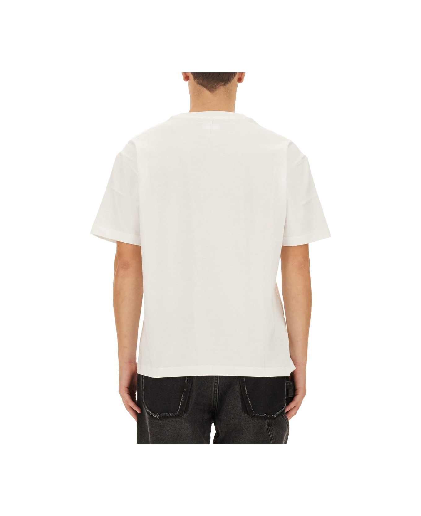 3.Paradis T-shirt With Logo - WHITE シャツ