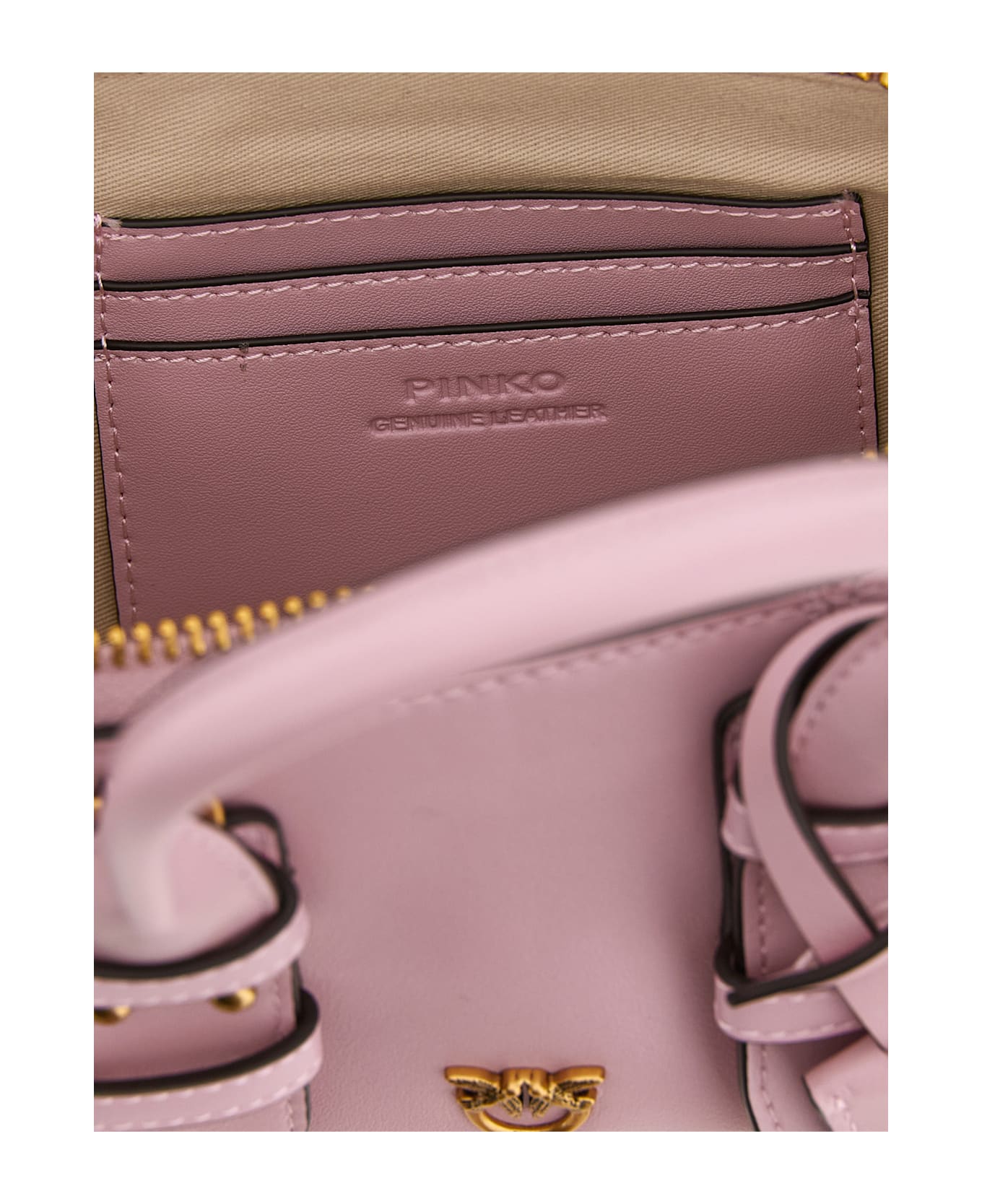 Pinko 'escape Baguette' Small Handbag - Pink