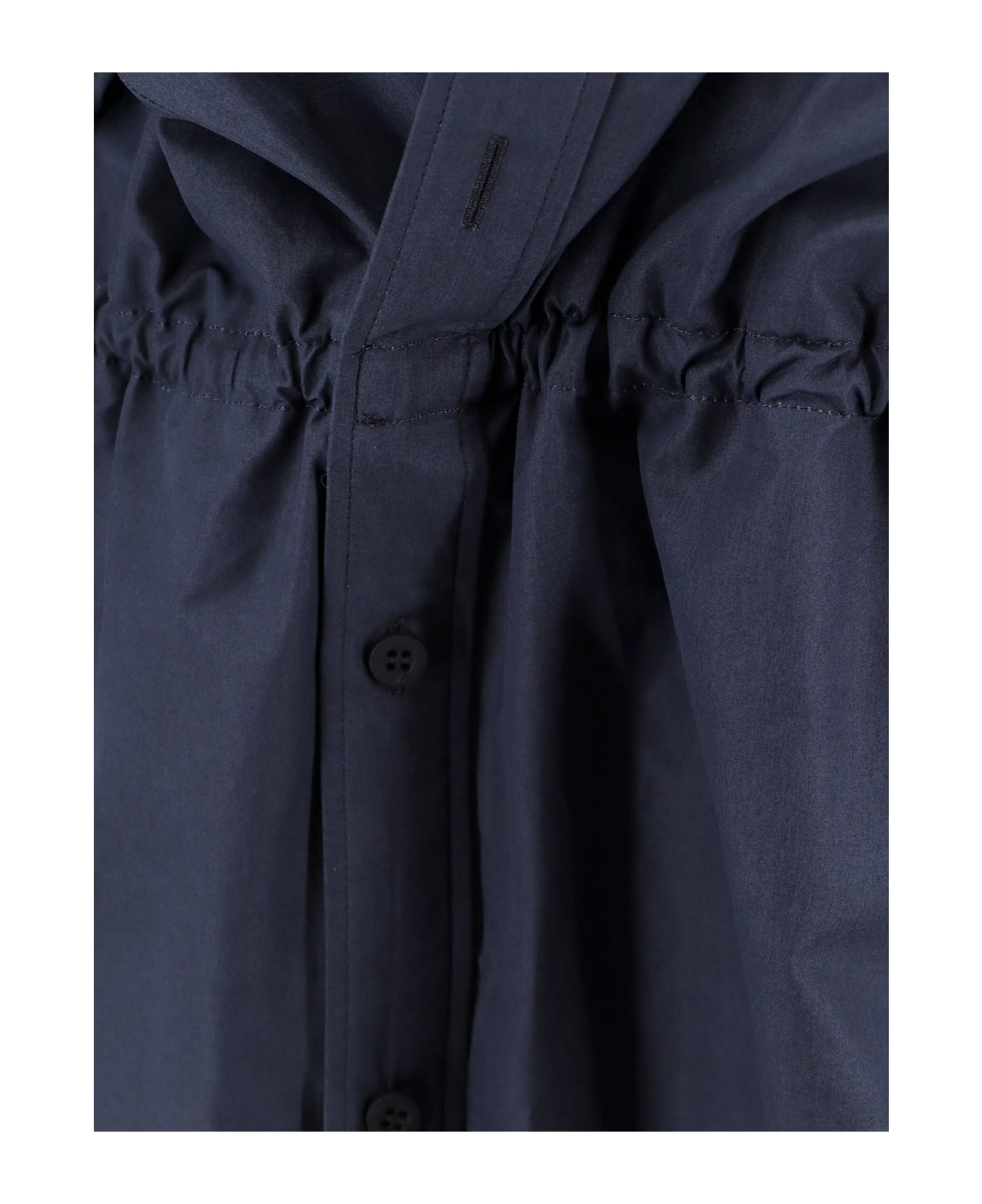 Balenciaga Mini Chemisier Dress - Blue